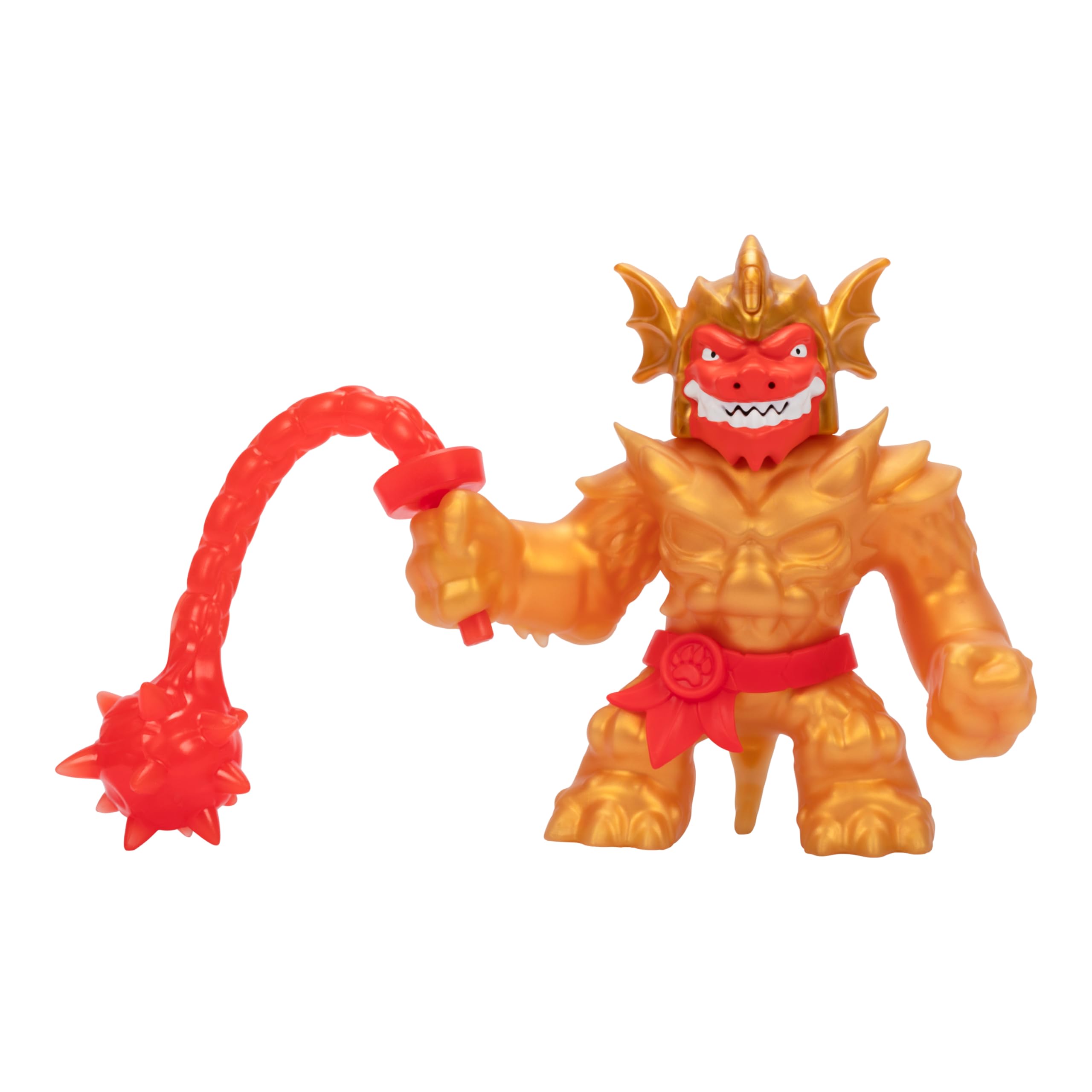 Heroes of Goo Jit Zu Stretch Strikers Deluxe Hero Pack Blazagon - Stretchy Action Figure with 20+ Battle Sounds | 5.5-Inch