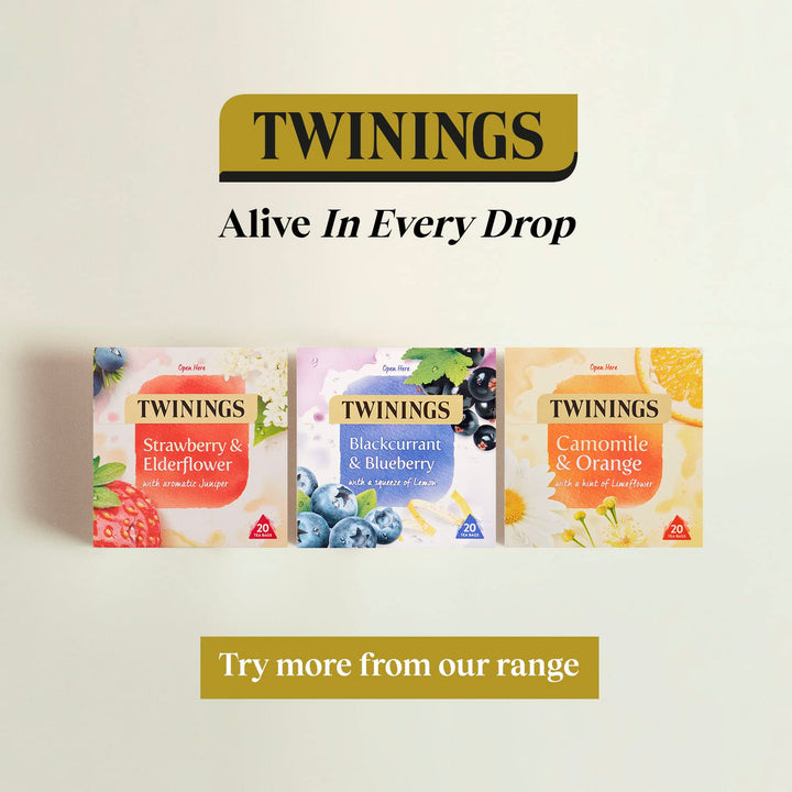 Twinings Blood Orange Cranberry Pomegranate Fruit Tea 80 Tea Bags Caffeine Free