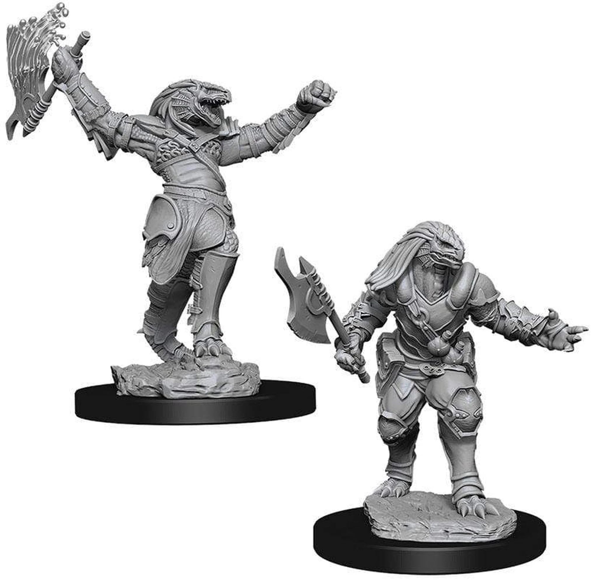 WizKids Dungeons & Dragons Nolzur's Marvelous Unpainted Miniatures - Female Dragonborn Sorcerer [Plastic]