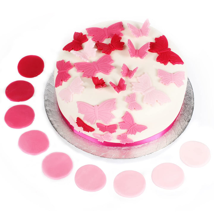 Colour Splash - Reds 5 Pack Food Colouring Gels, Highly Concentrated, Easy to Use Squeezy Tubes for Cakes & Icing