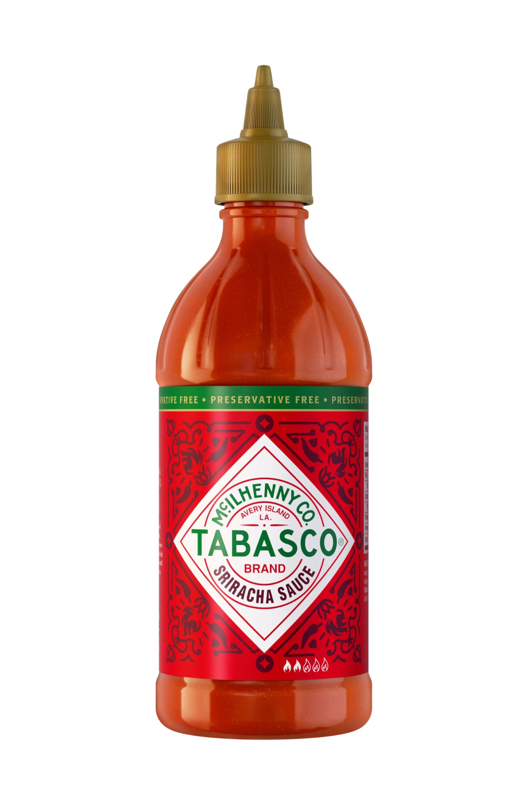 Tabasco Sriracha Hot Chilli Sauce - Fusion of Tabasco & Sriracha | 256ml Squeezy Bottle 1