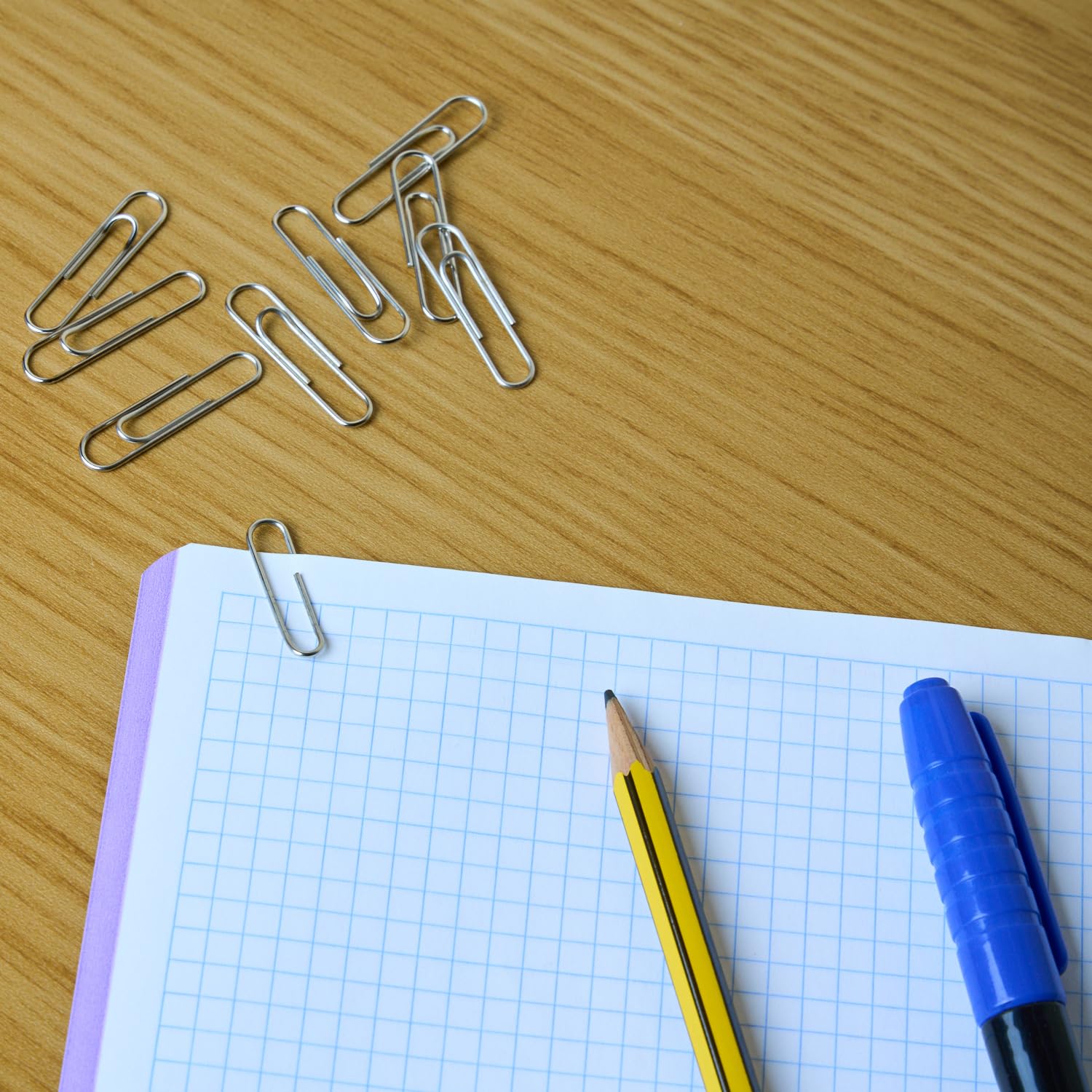 DOHE Nickel-Plated Metal Clips - 32mm Size No. 2 | Pack of 100 | Metallic Silver 3