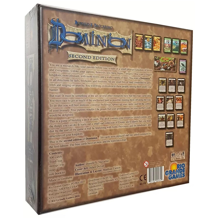 Rio Grande Games Dominion Second Edition Board Game