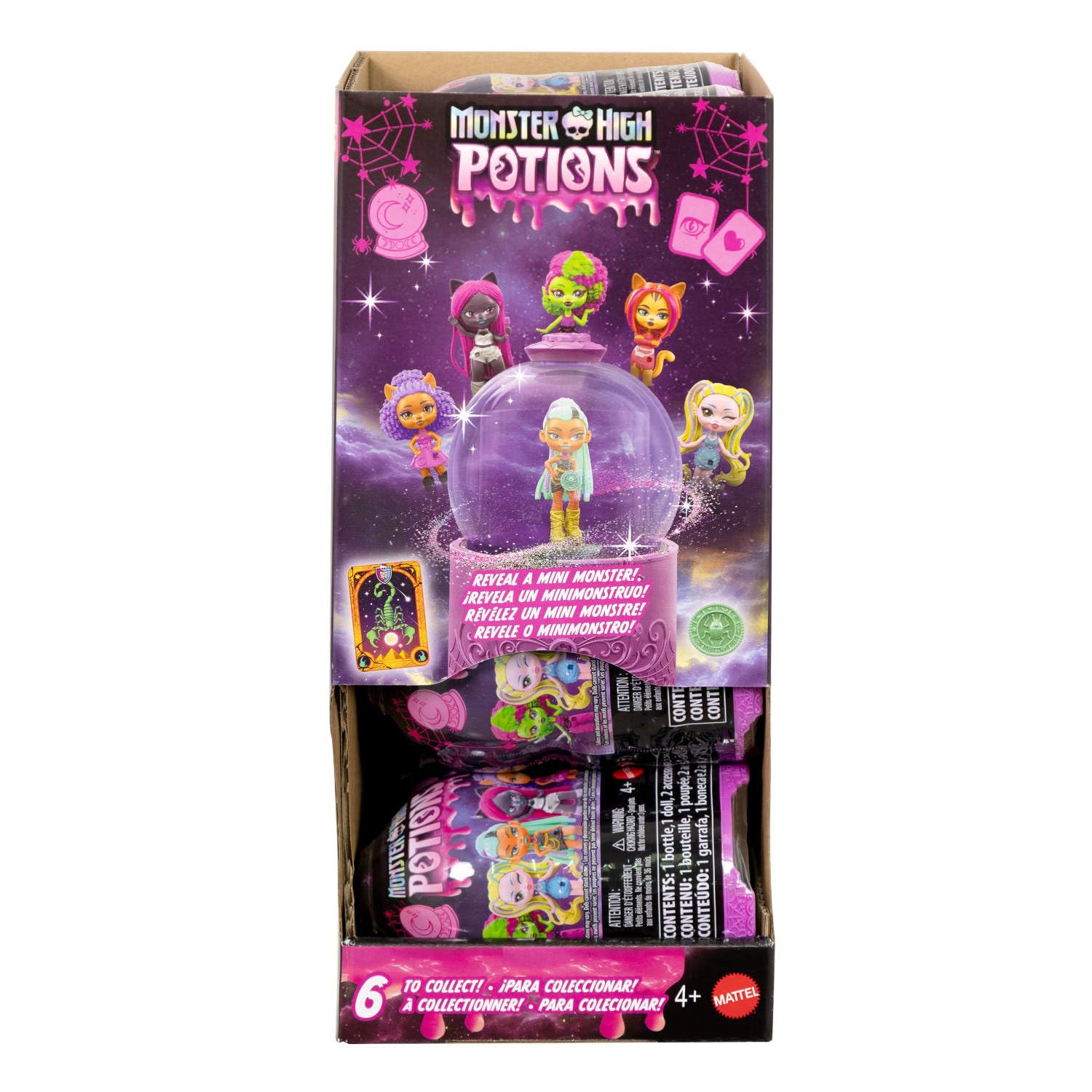 Monster High Potions Crystal Ball Mini Dolls Surprise 3-inch Character Figure JCX99 8