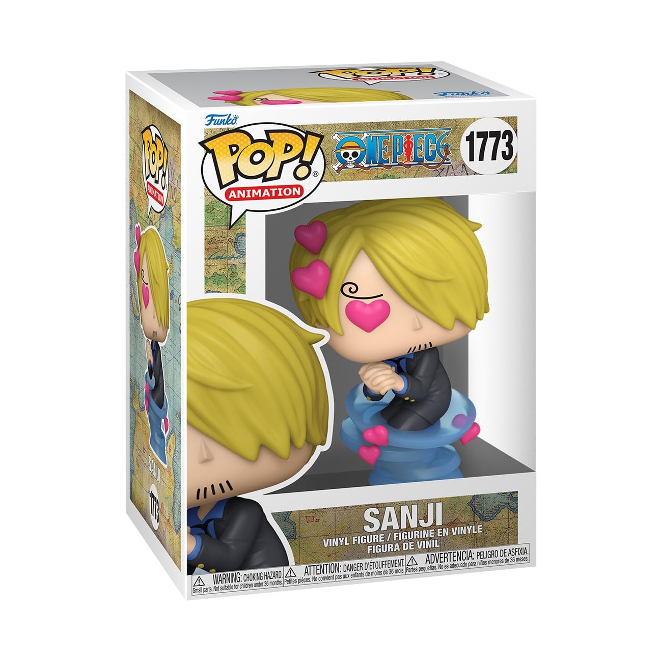 Funko Pop! Animation: One Piece - Sanji Collectable Vinyl Figure | 3.75 Inches Tall 1