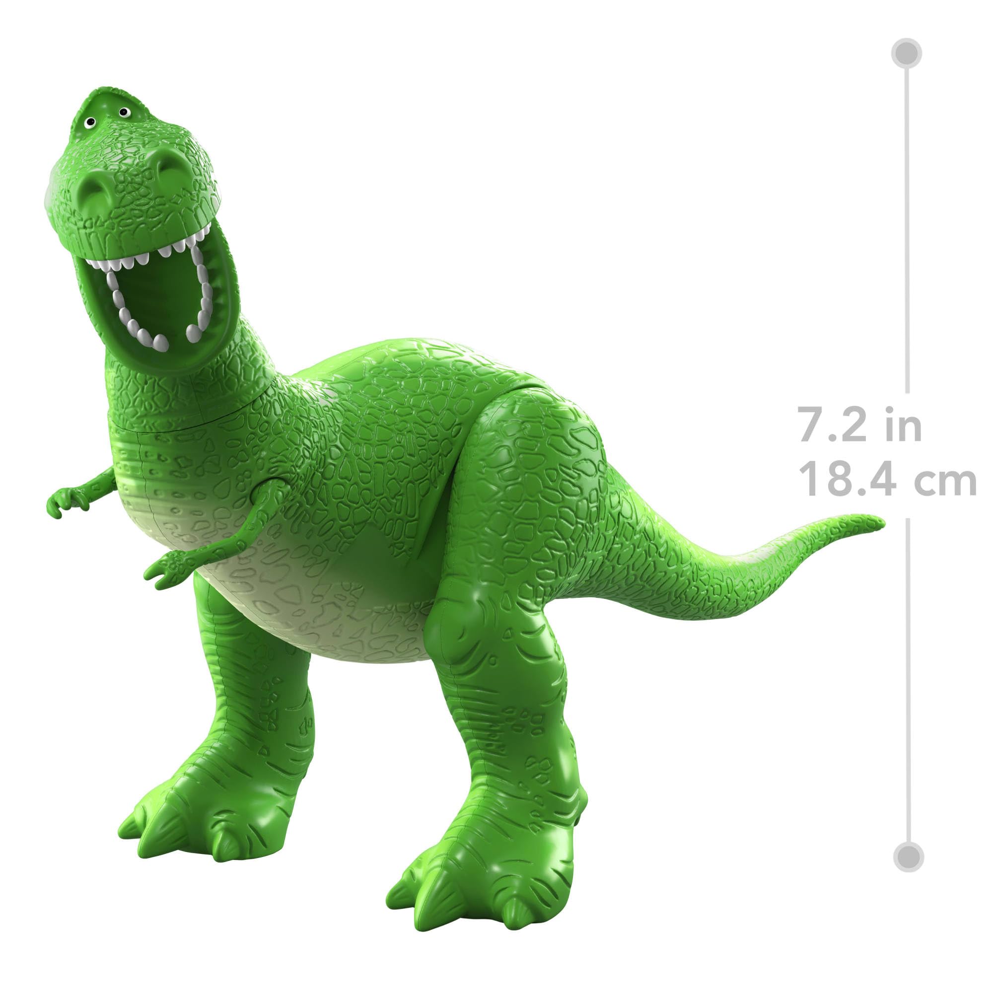 Mattel Disney and Pixar Toy Story 5 Rex Action Figure - 7.25 Inches Tall, 8 Posable Joints 3