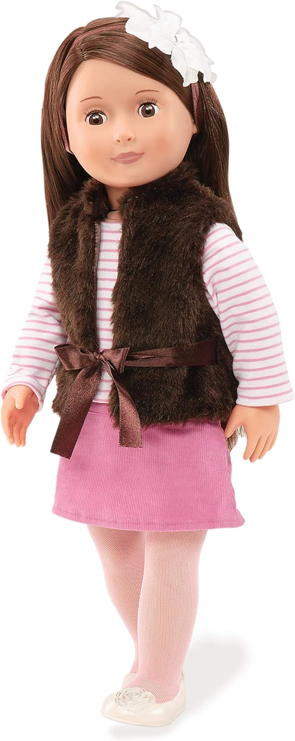 Our Generation Sienna Doll - 18 Inch Doll for 3+ Year Old Girls with Fashionable Outfit & Accessories 5