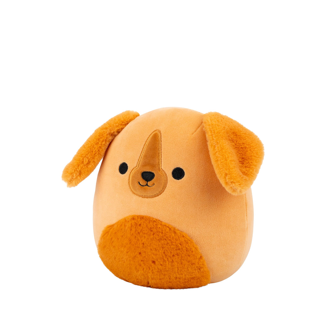 Squishmallows Original 7.5-Inch Finley the Brown Irish Setter - Soft Plush Toy for Kids 3+
