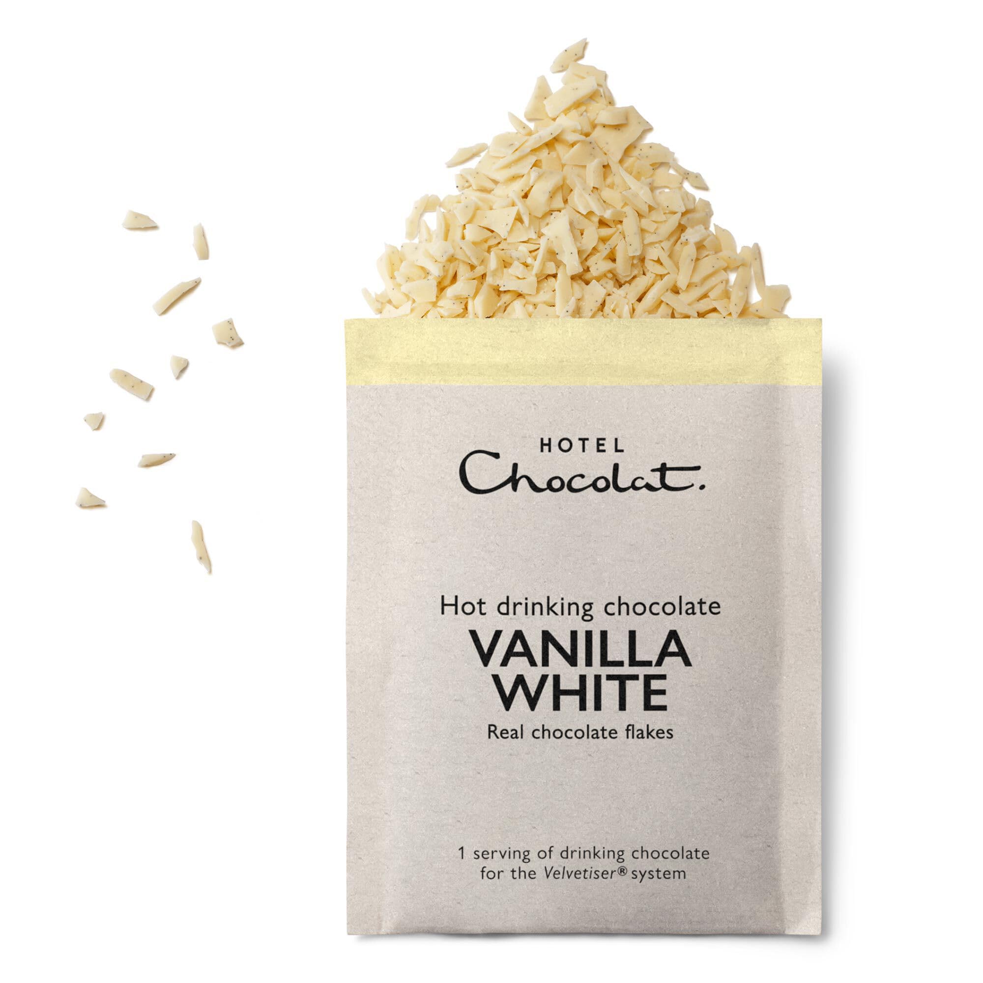Hotel Chocolat - Vanilla White Hot Chocolate Sachets - 10 Pack 4