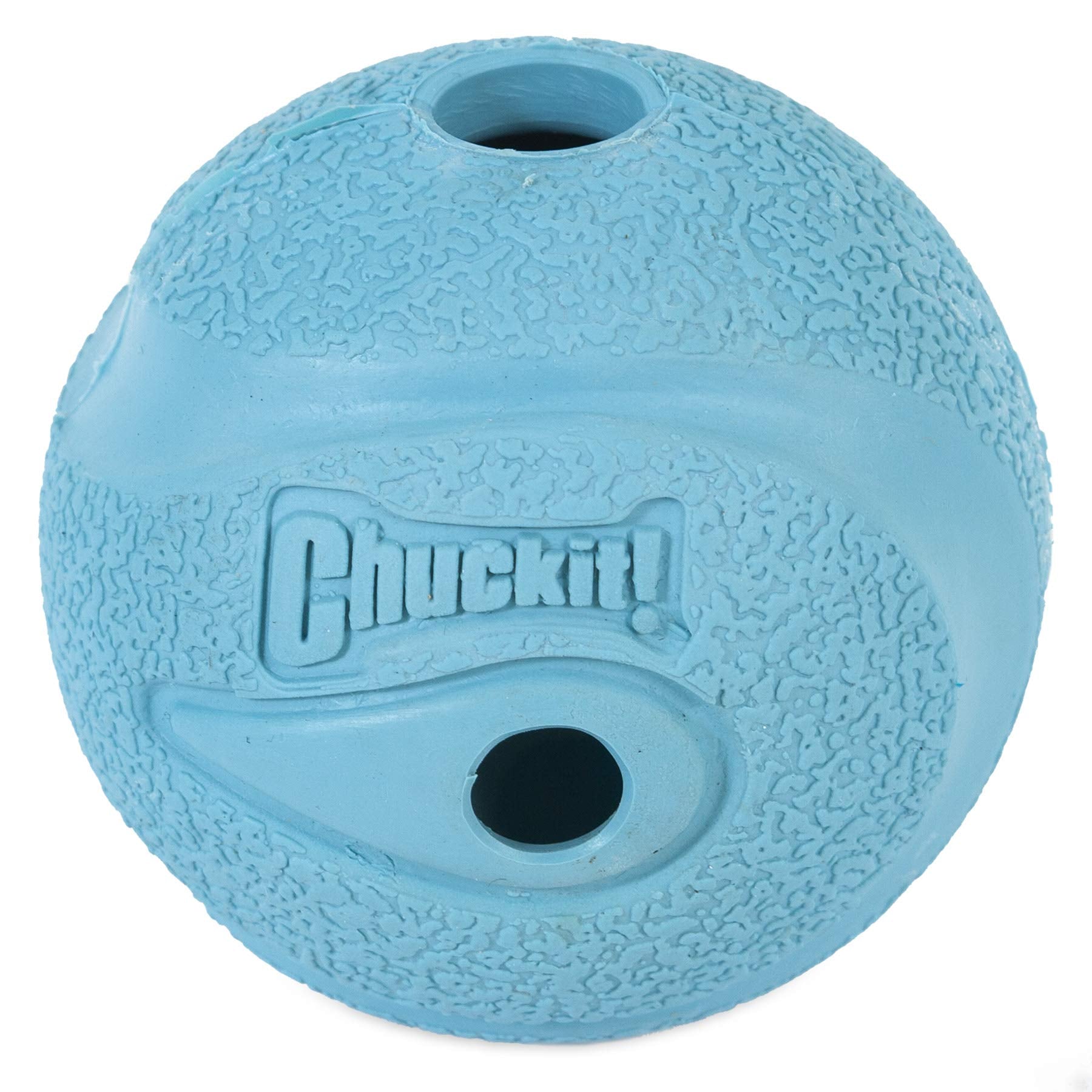 Chuckit! The Whistler Ball - Durable Rubber Interactive Dog Toy for Fetch | Large Size | Assorted Color