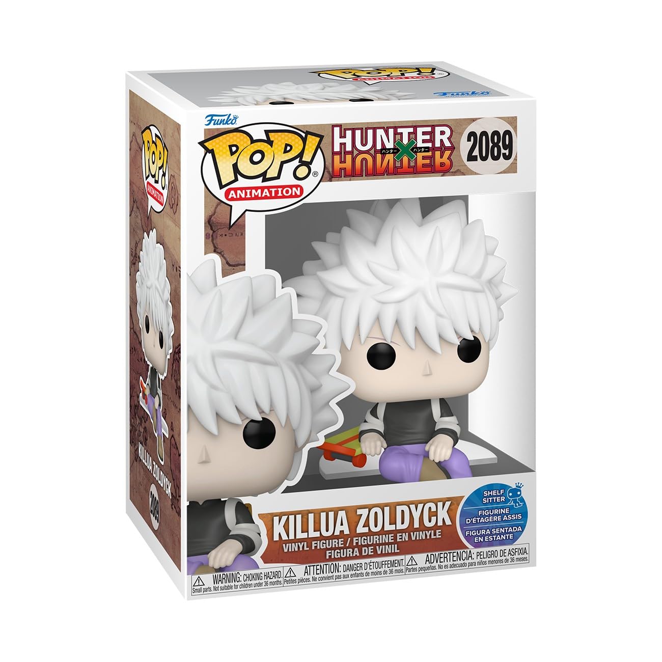 Funko Pop! Animation: Hunter X Hunter - Killua Zoldyck (Sit) Vinyl Figure