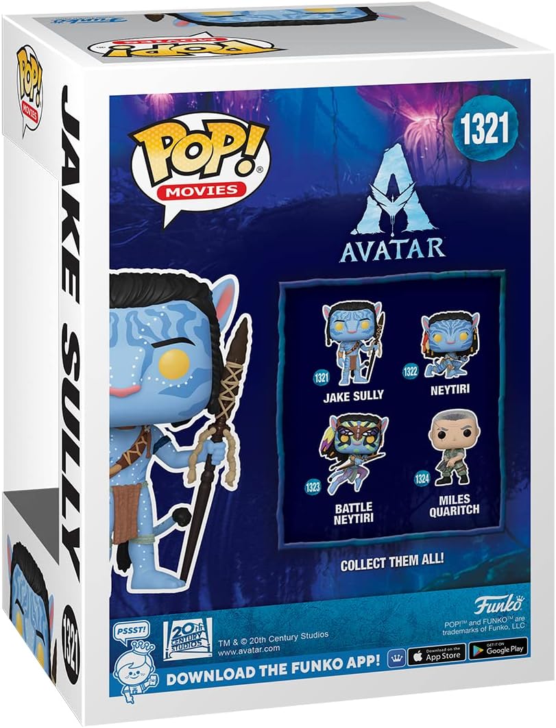 Funko Pop! Movies Avatar - Jake Sully Vinyl Figure (65641)