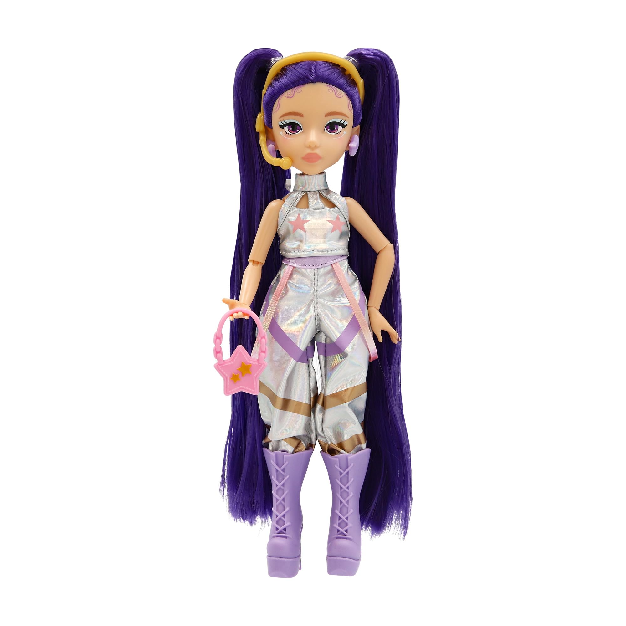Basic Fun K-Pop Fashion Doll Mina - Pop Star Idol Toy with Accessories | Ages 4+ 2