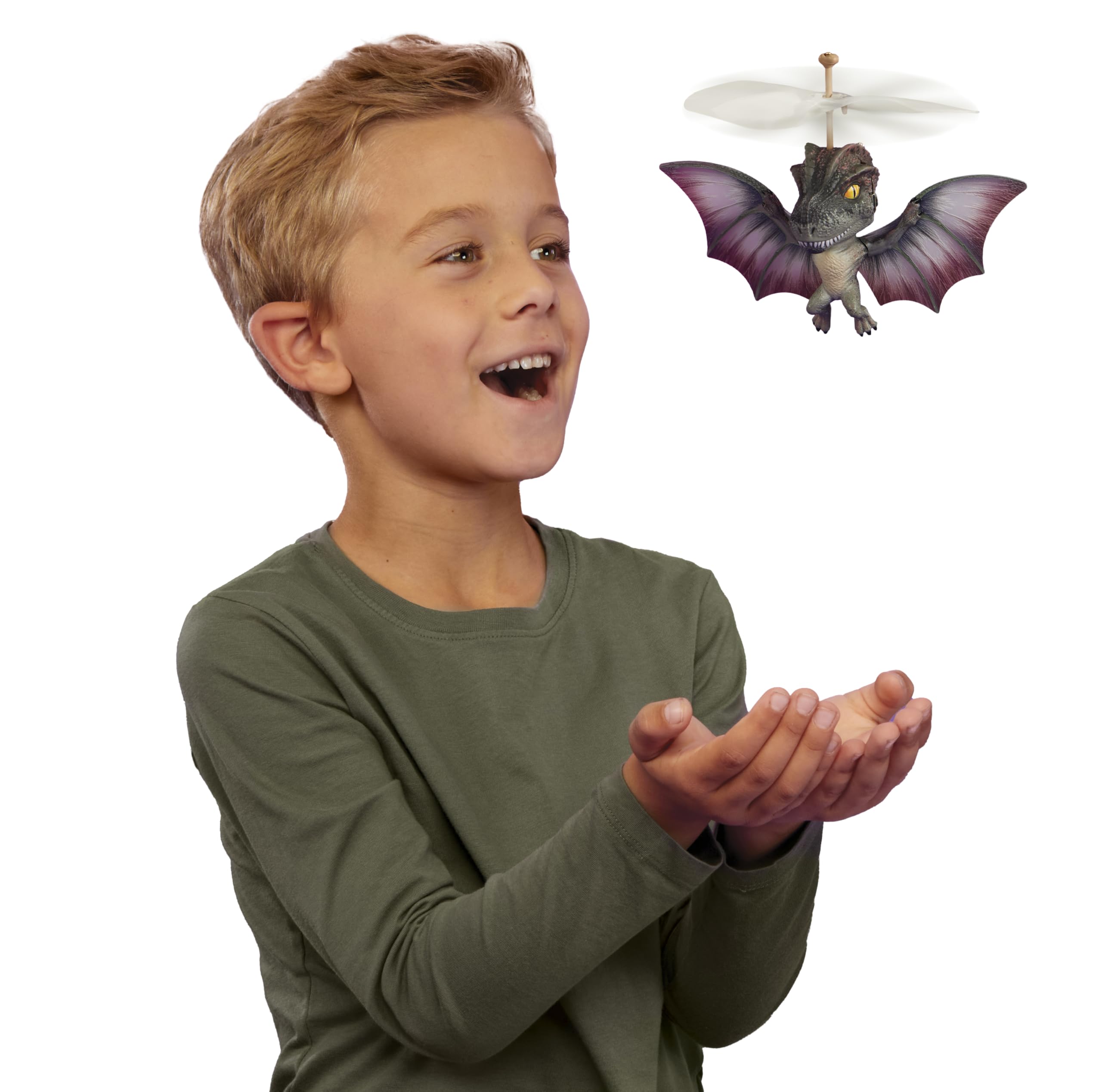 MGA Entertainment GrossMos Flying Dino Blue - Interactive Dinosaur Toy for Ages 6+ 3