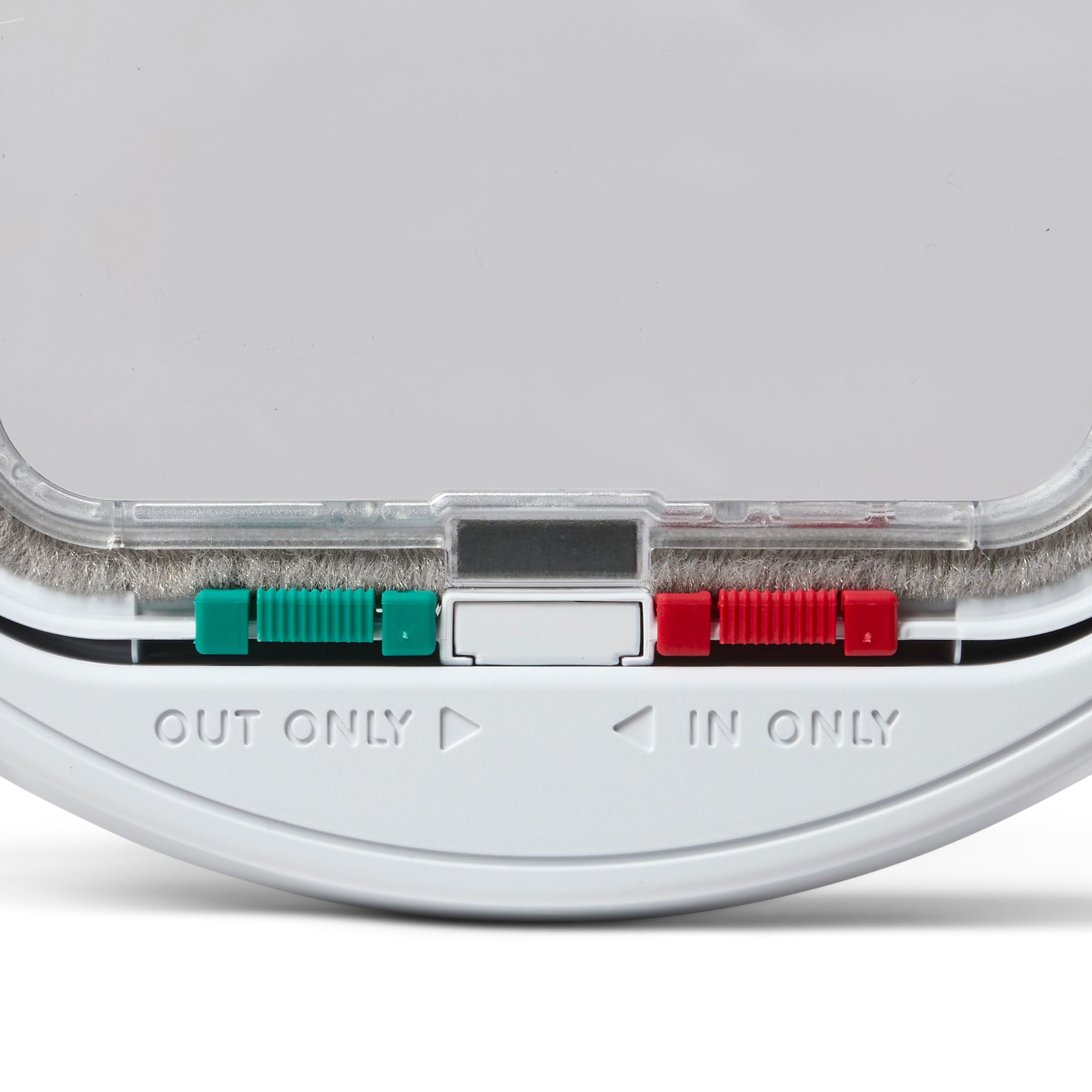 Cat Mate 4-Way Locking Glass Fitting Cat Flap for Small/Average Cats & Small Dogs | Medium Size 4