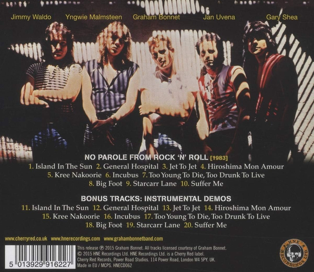 Alcatrazz - No Parole From Rock'N'Roll [Vinyl]