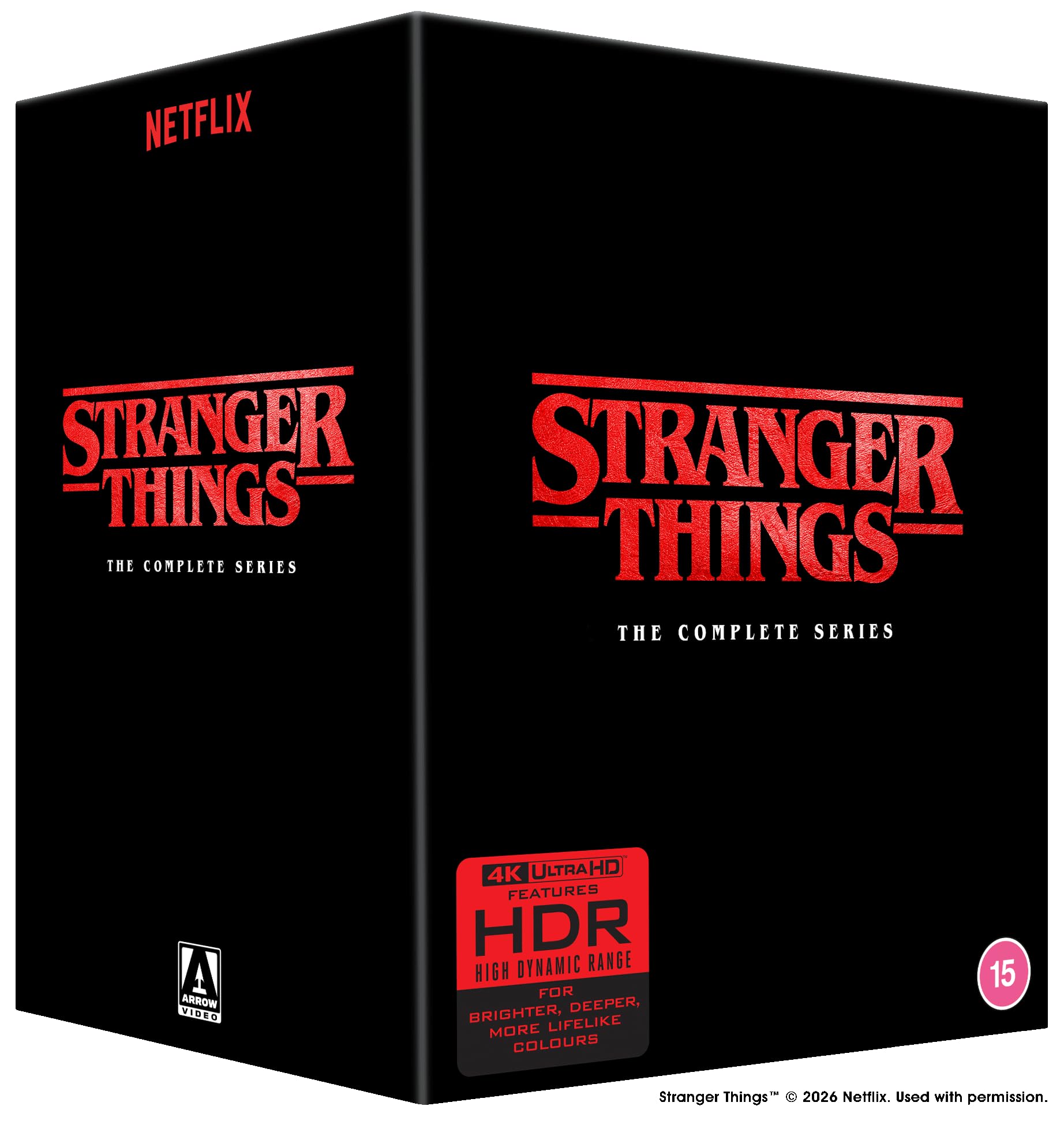 Stranger Things: The Complete Series [4K UHD Blu-ray Box Set]