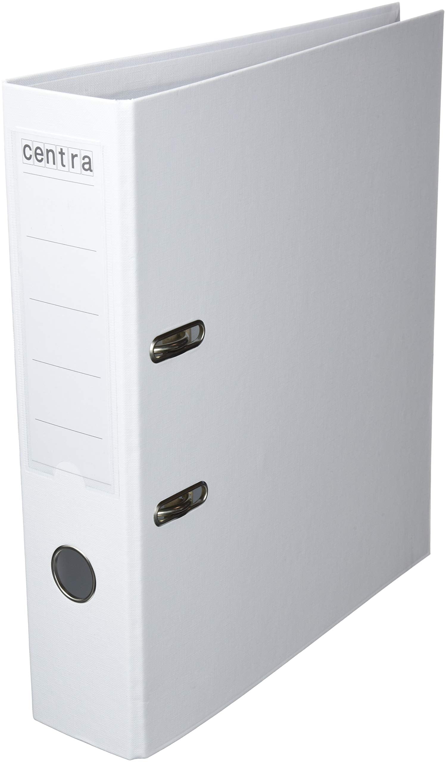 Centra A4 75mm PP Lever Arch File - White | Article 230163