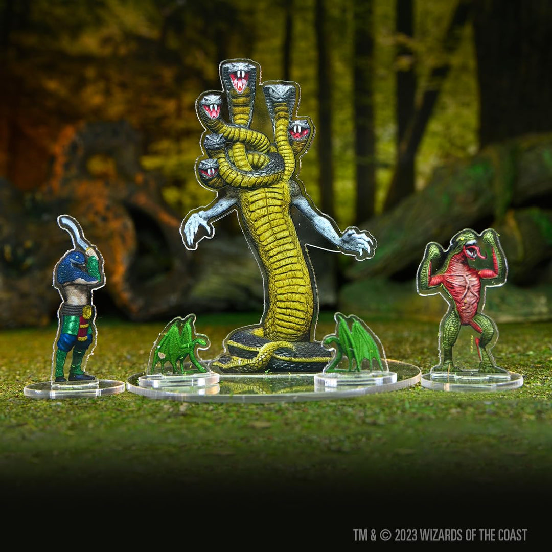 WizKids D&D Idols of the Realms: Snake Den - Scales & Tails 2D Miniatures
