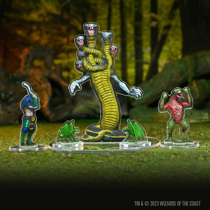 WizKids D&D Idols of the Realms: Snake Den - Scales & Tails 2D Miniatures