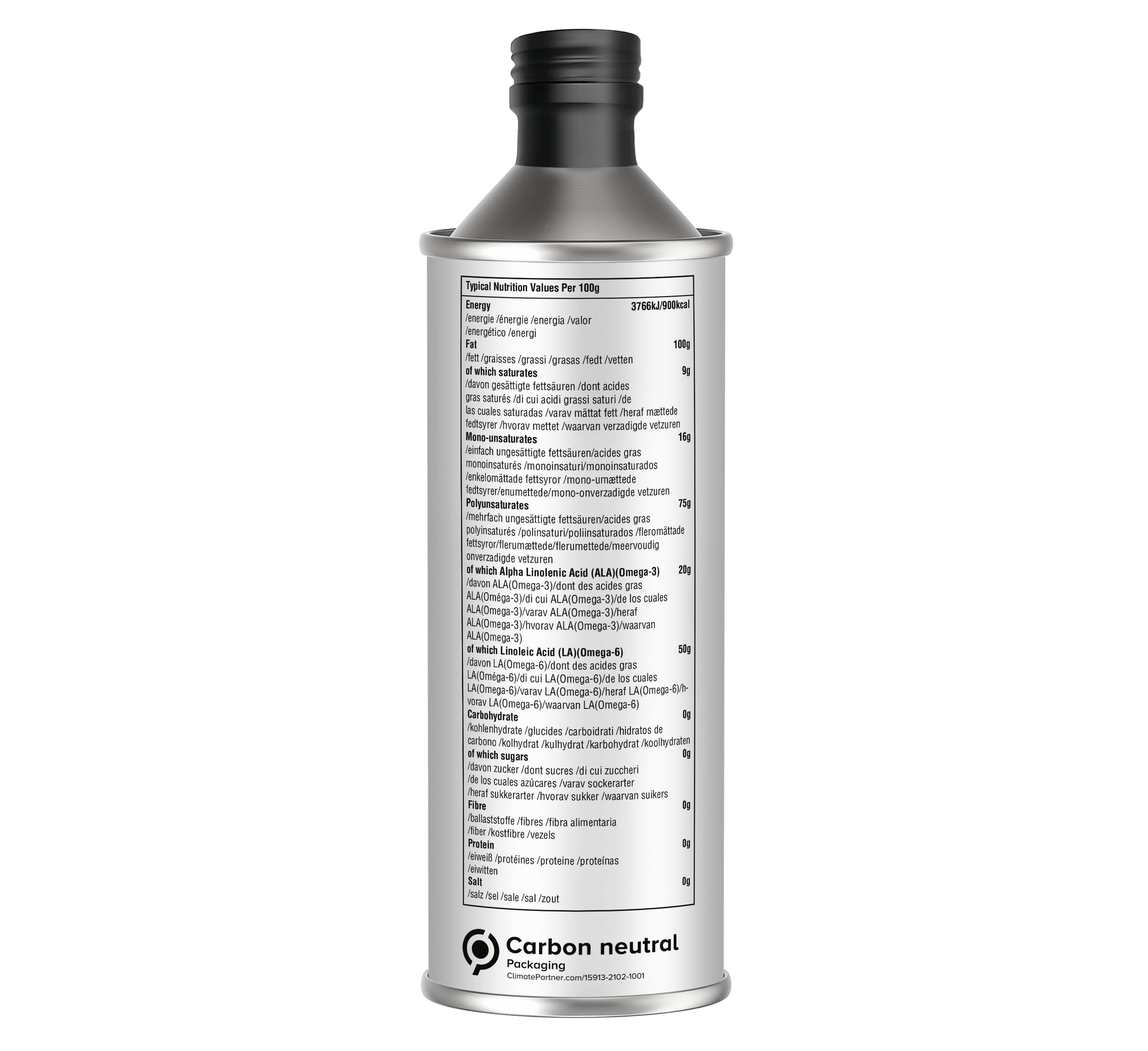 Eat Wholesome Organic Hemp Seed Oil - Cold Pressed, Unrefined | 500ml