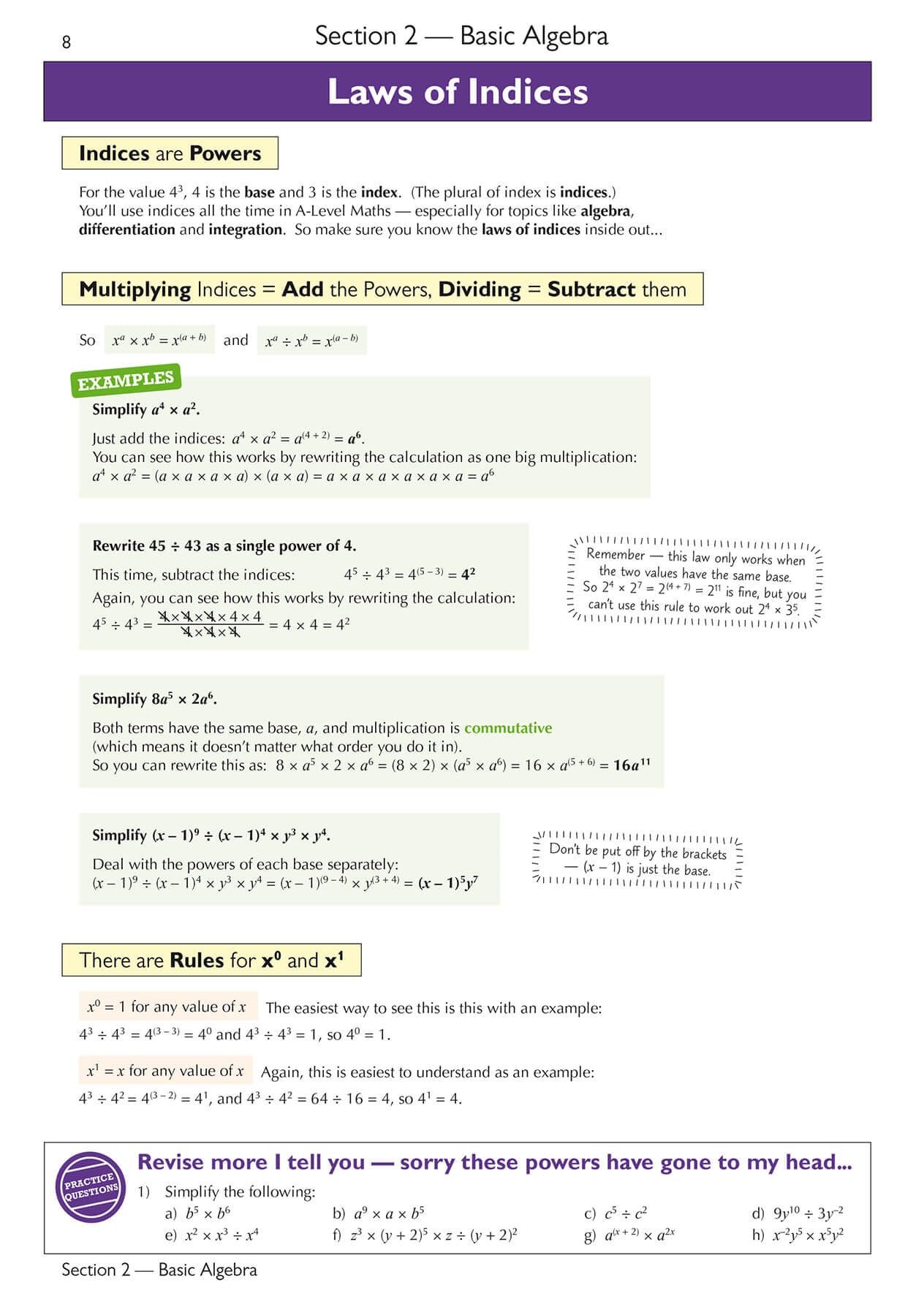 CGP Head Start to A-Level Maths - Bridging GCSE to A-Level | Paperback | Online Edition Included