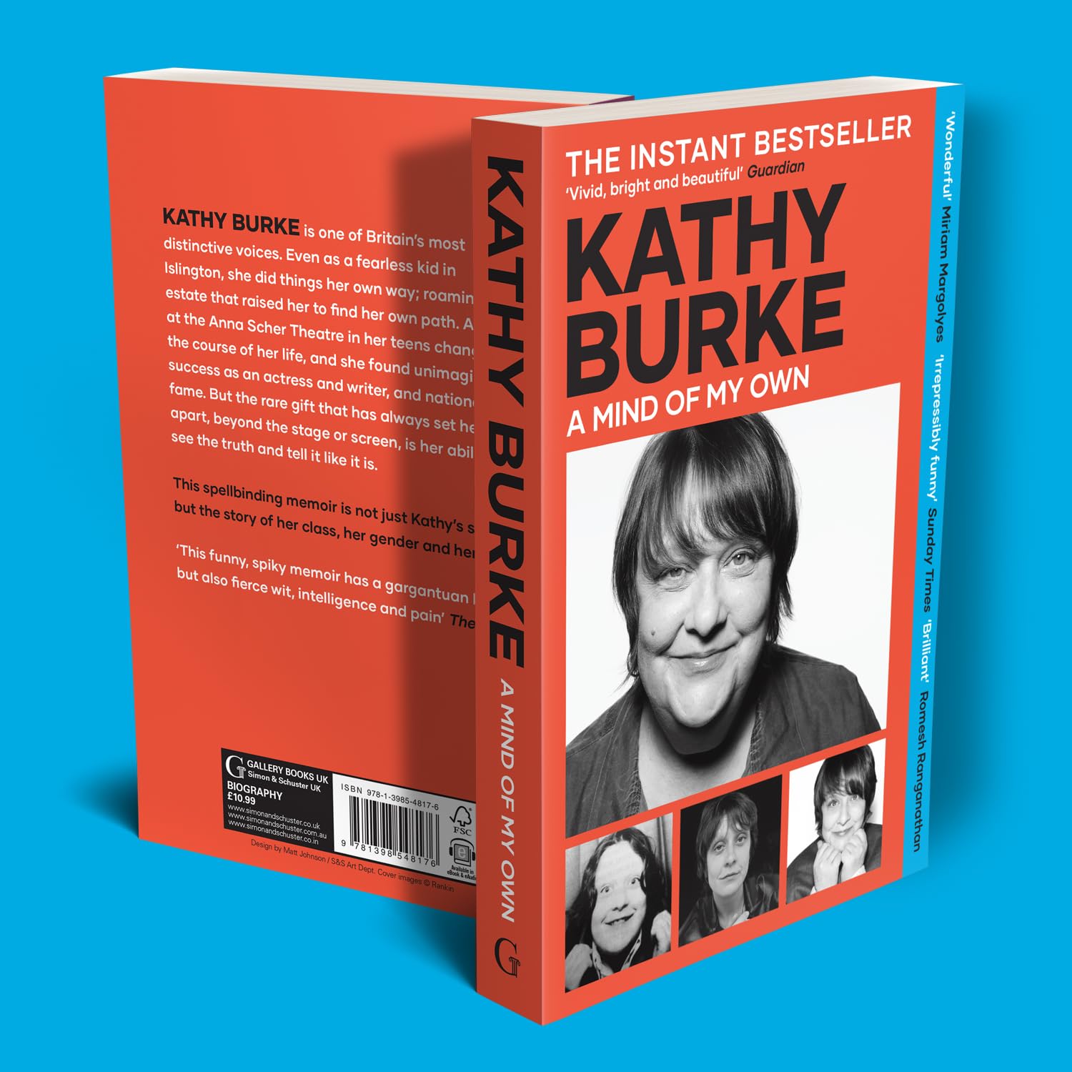 Kathy Burke - A Mind of My Own | Paperback Biography