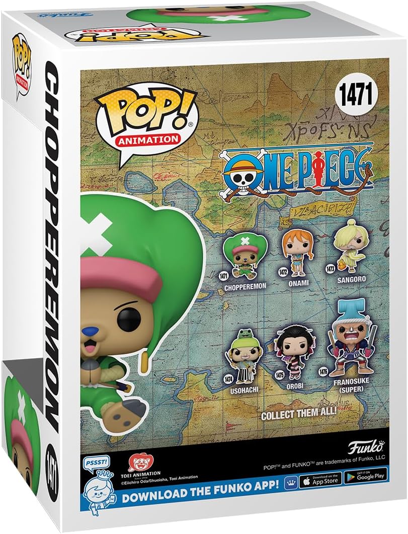 Funko Pop! Animation: One Piece - Tony Tony Chopperemon (Wano) Vinyl Figure 5