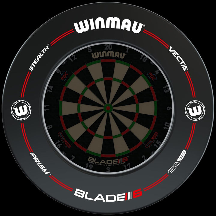 WINMAU Pro-Line Dartboard Surround - 70cm x 70cm Protective Dartboard Wall Guard for Home, Club, or Pub Use