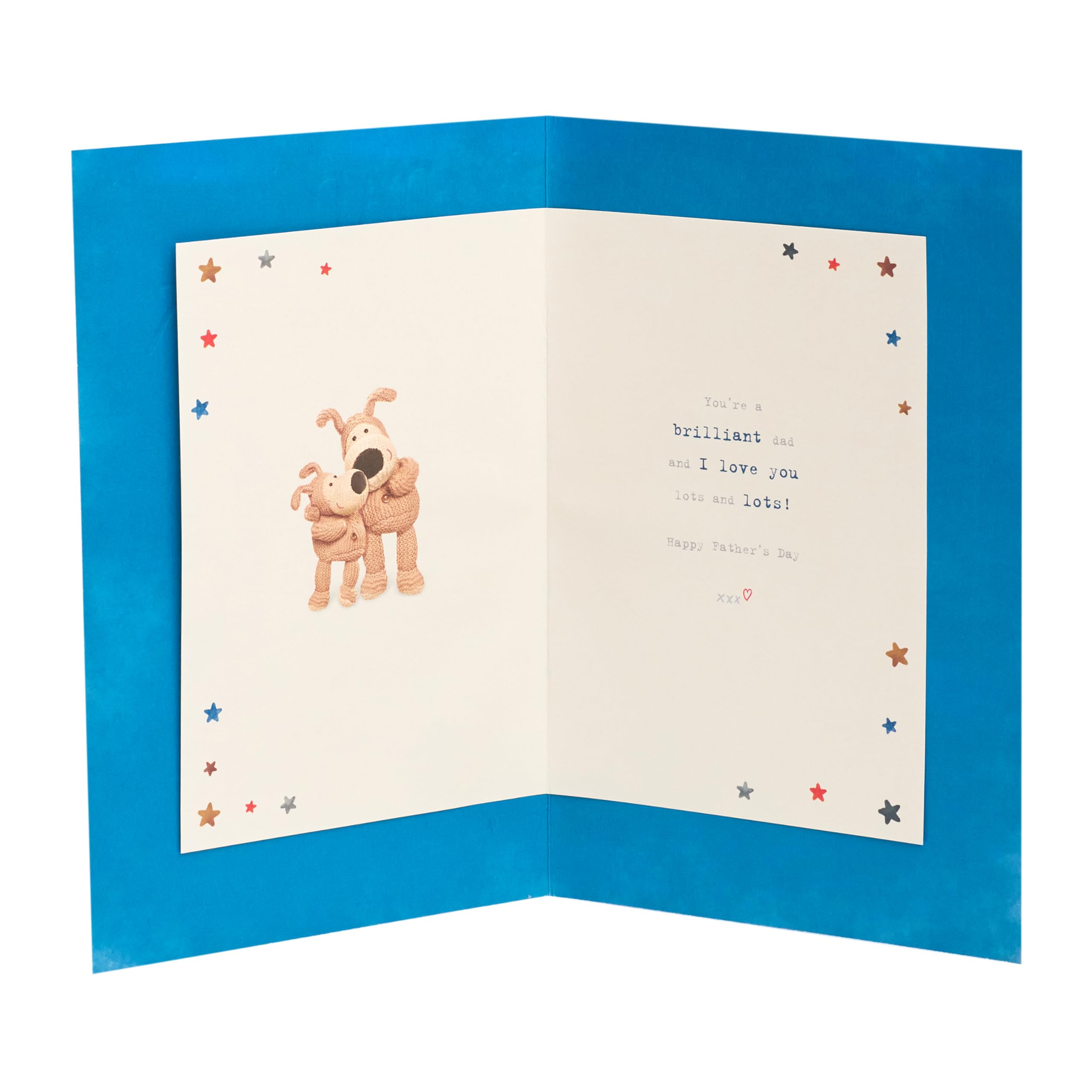 Boofle Father's Day Card for Dad/Grandad from Daughter | FSC Certified | 14.9 x 22.9 cm