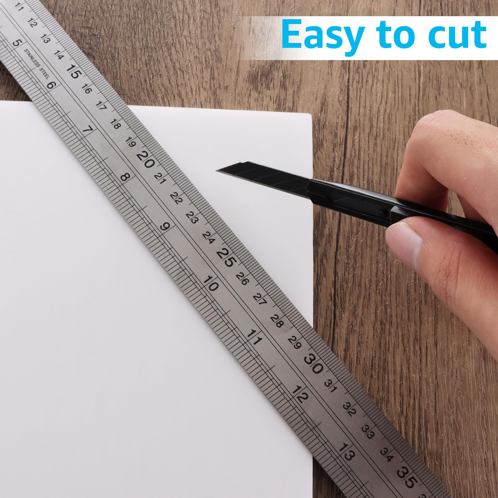 ASelected Foam Boards - 10 Pack A2 White Sheets, 5mm Thick Polystyrene for Crafts & Mounting 3