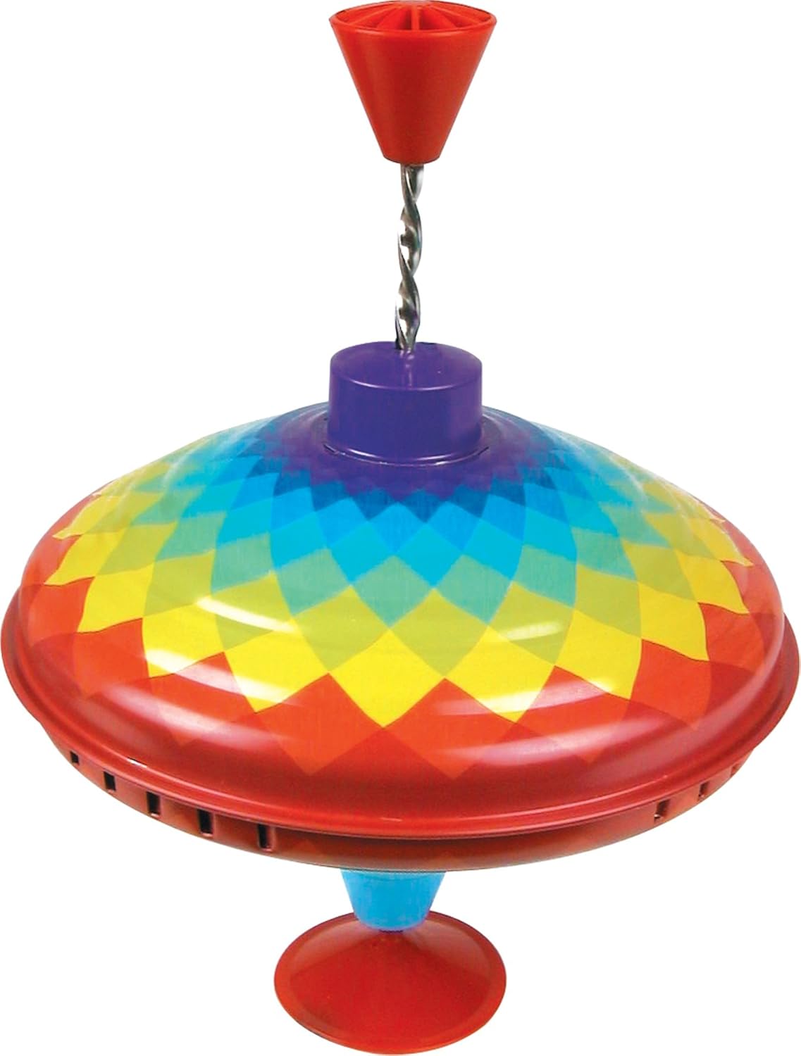 Tobar Rainbow Humming Top - Traditional Spinning Toy for Kids 12 Months & Up 3