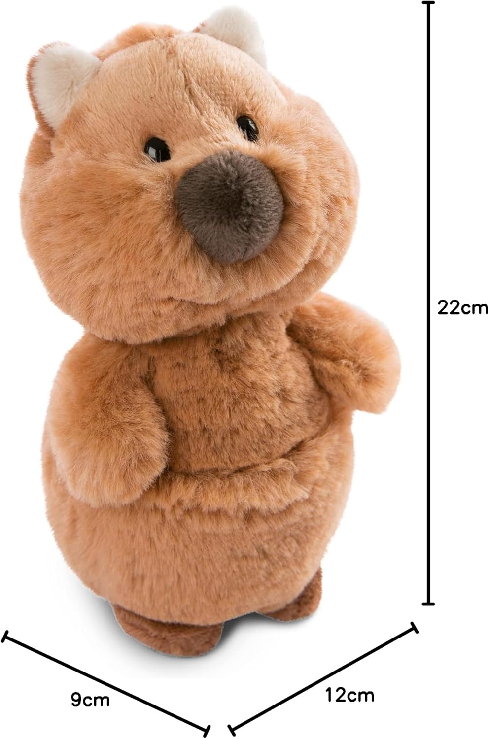 NICI Quokka-Mola 22 cm Plush Toy – Soft Stuffed Animal from Recycled Materials 3
