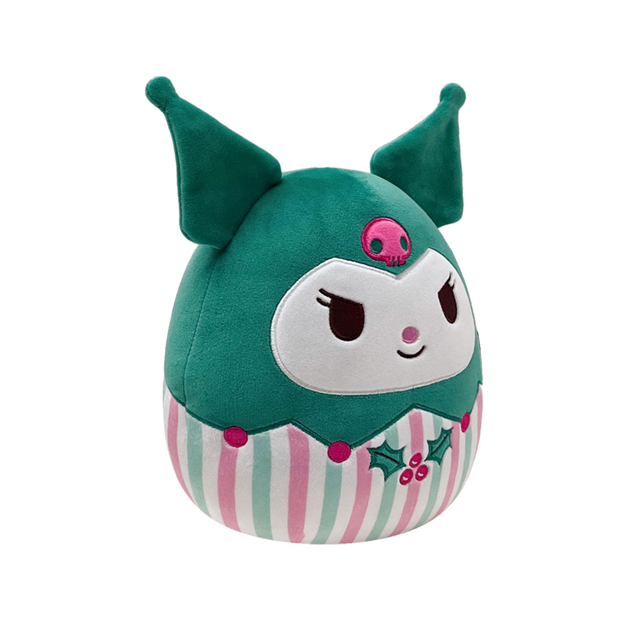 Squishmallows Holiday 2025 Kuromi 8-Inch Plush - Sanrio Licensed Collectible Stuffed Animal for Kids 3+ 4