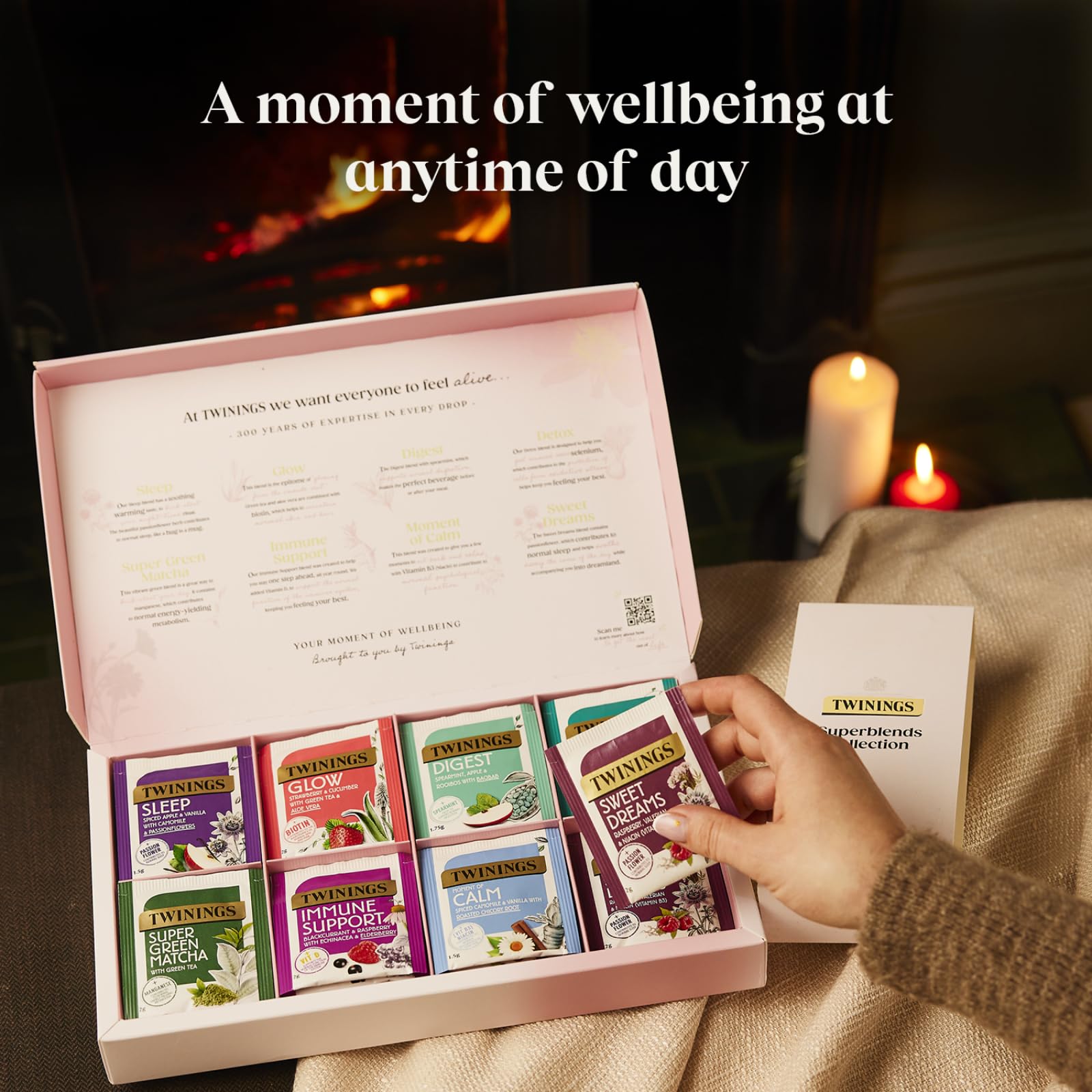 Twinings Superblends Collection Gift Box - 20 Recyclable Herbal & Green Tea Bags 5