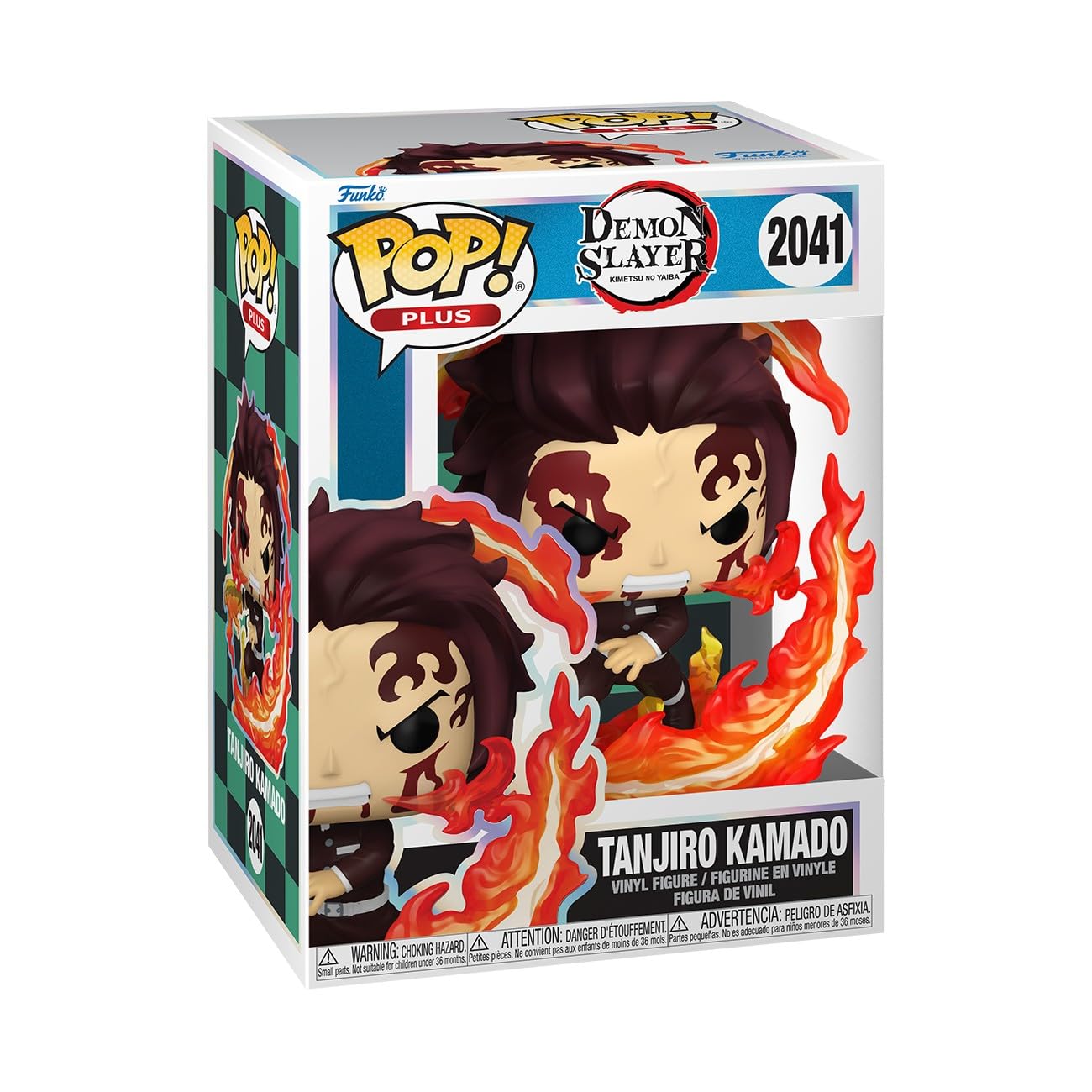 Funko Pop! Plus: Demon Slayer - Tanjiro Kamado (Dancing Flash) Vinyl Figure 1