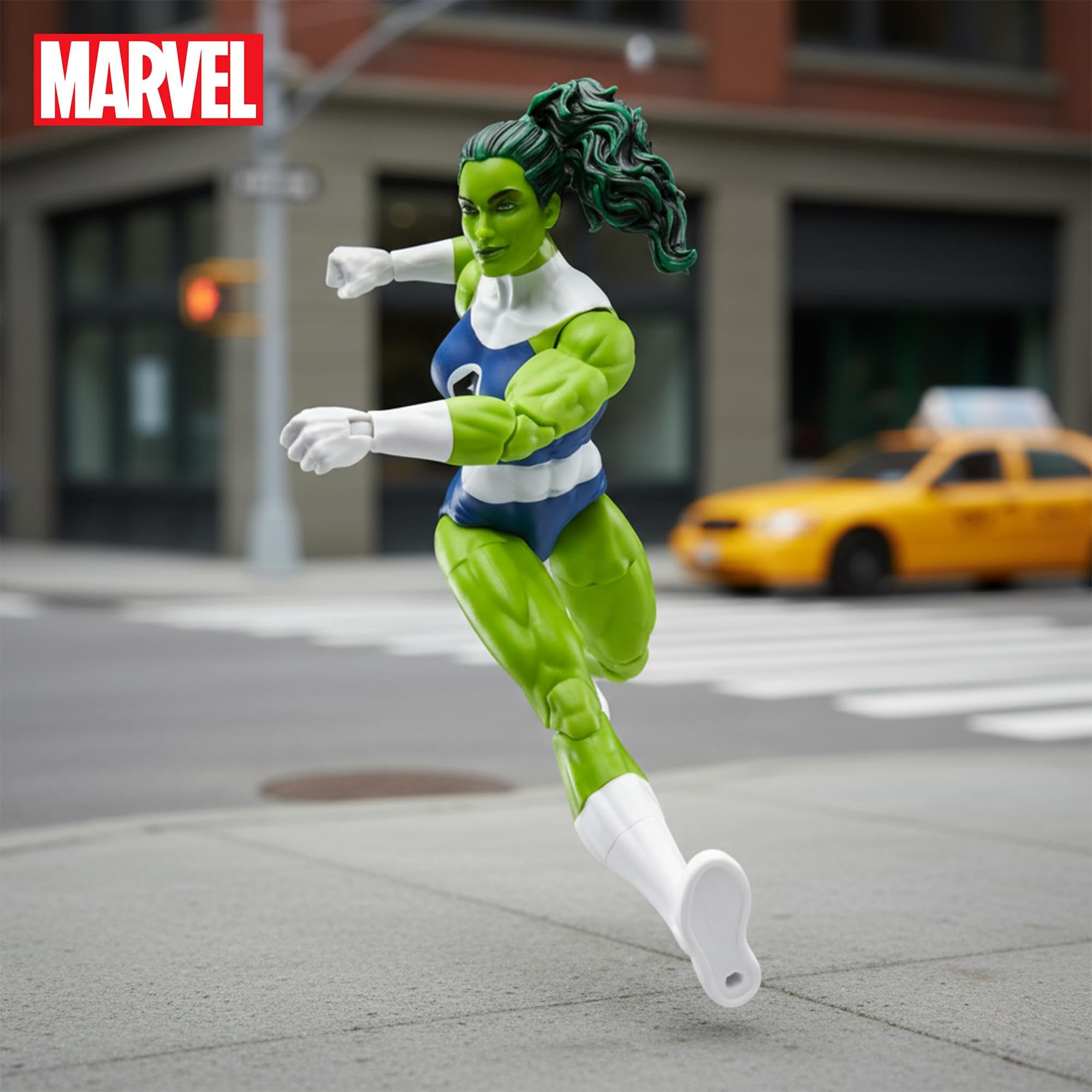 Marvel Legends Series She-Hulk Fantastic Four Action Figure | 6 Inch | Hasbro 8