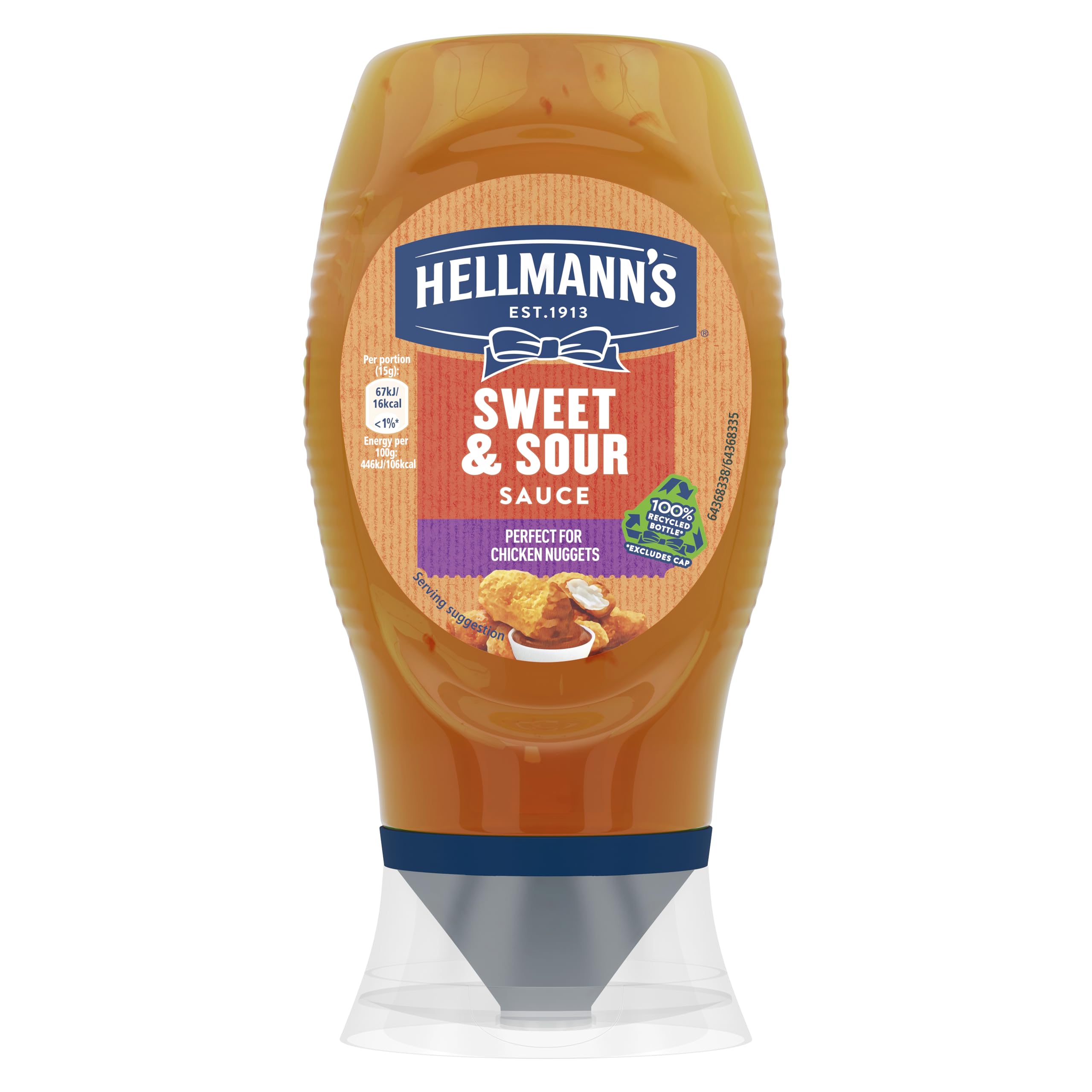 Hellmann's Sweet & Sour Sauce with Apricots, Vinegar & Spices | Vegan & Gluten Free | 250ml 1