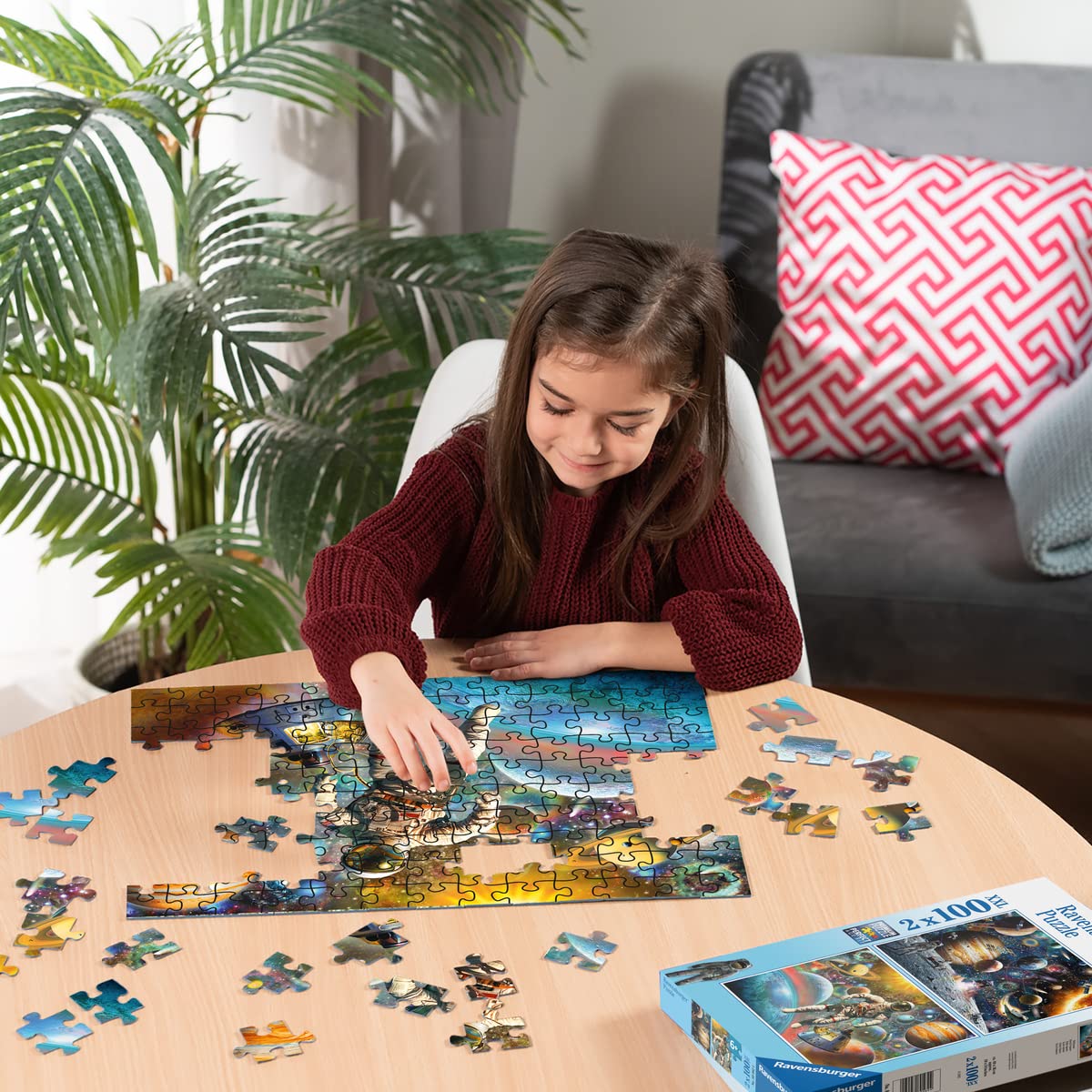 Ravensburger Space Jigsaw Puzzles for Kids - 2x 100 Pieces, Ages 6+ 3