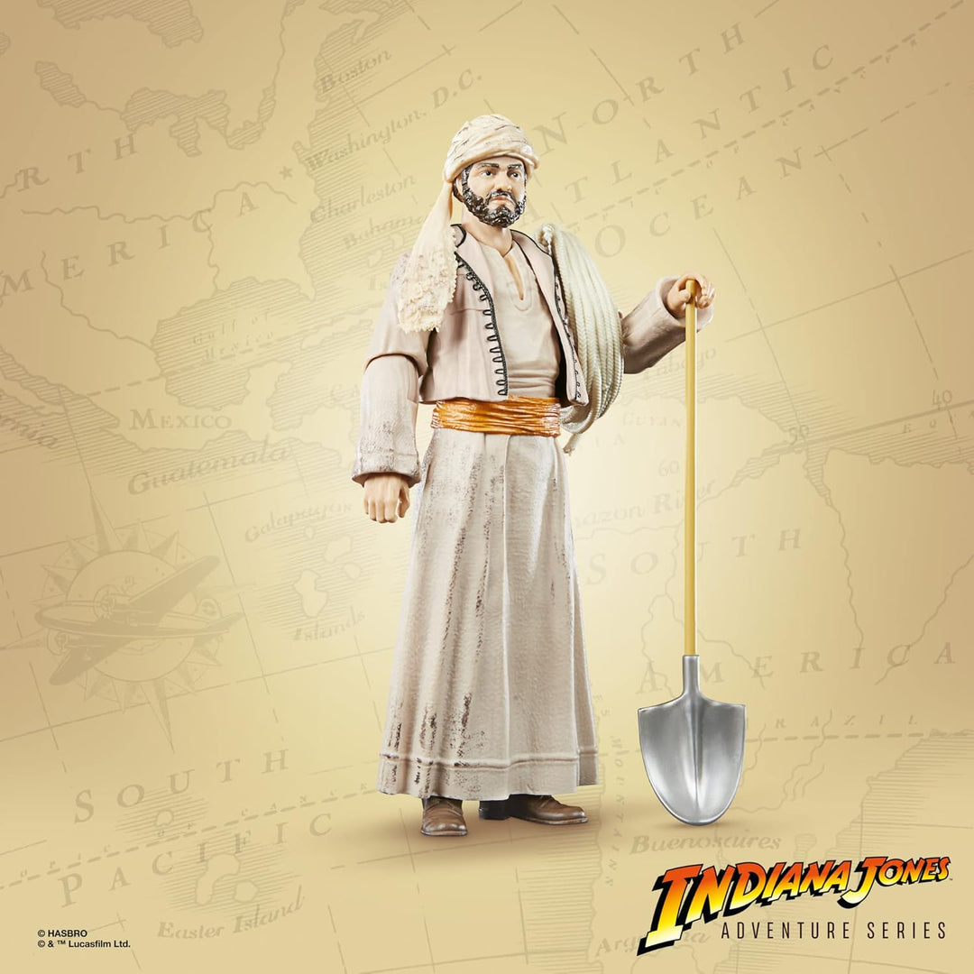 Hasbro Indiana Jones Adventure Series Raiders of the Lost Ark - Sallah 6-Inch Action Figure (F6063)