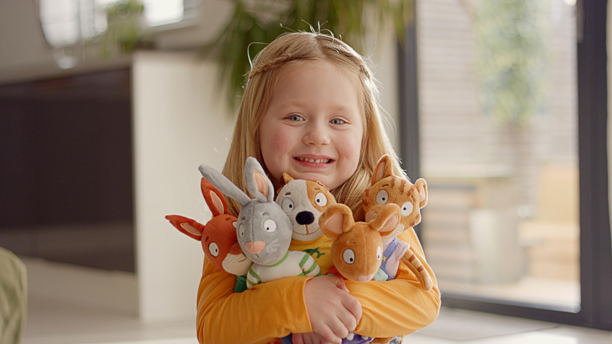 Pip and Posy 23cm Plush Pip Character - Soft Stuffed Animal Toy for Kids 7