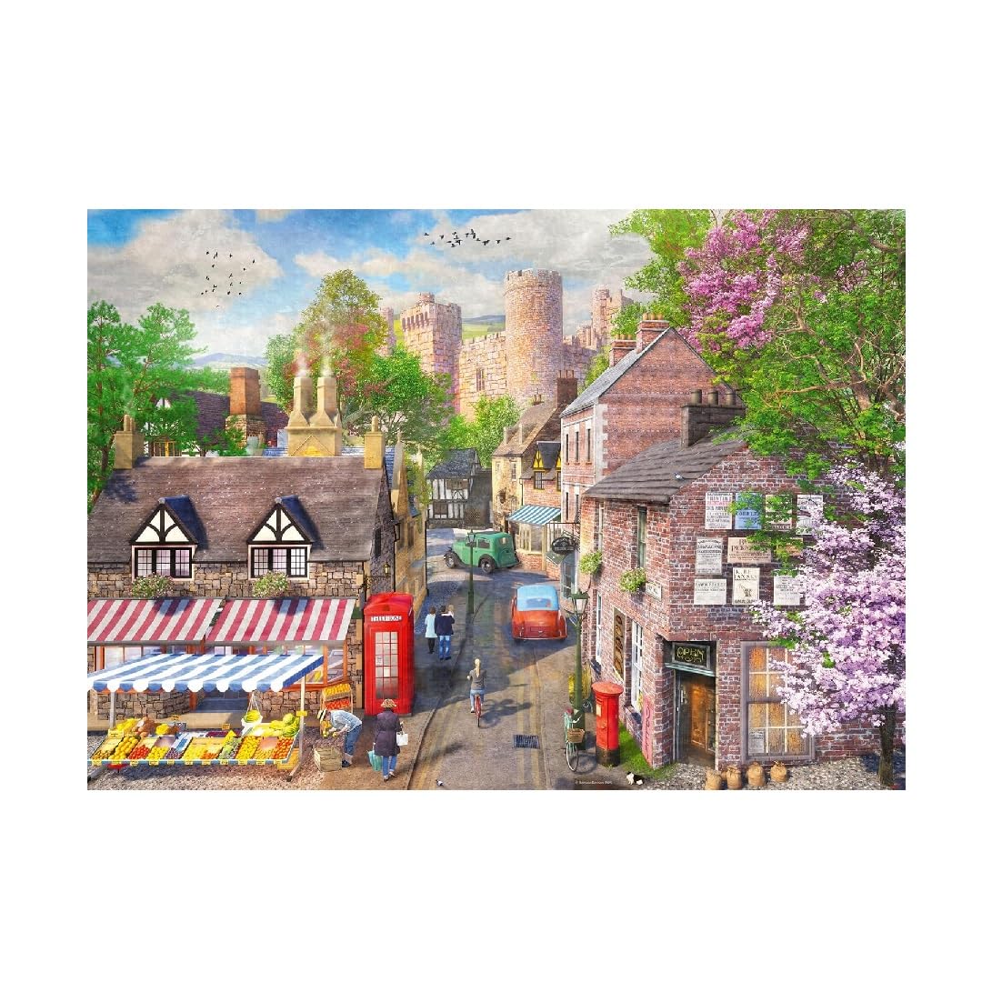 Ravensburger Down the Lane No. 5 Castle Lane 1000 Piece Jigsaw Puzzle