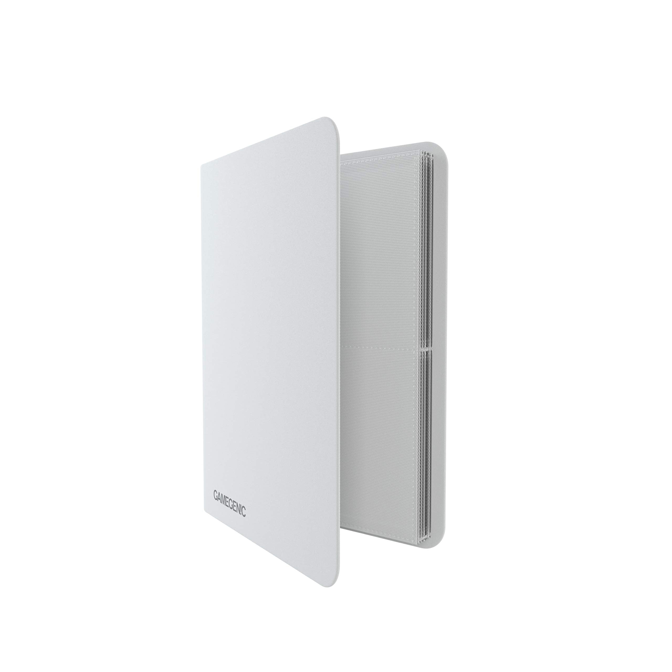 Gamegenic Casual Album - 8-Pocket White Storage for Trading Cards | Holds 160 Double-Sleeved Cards 2