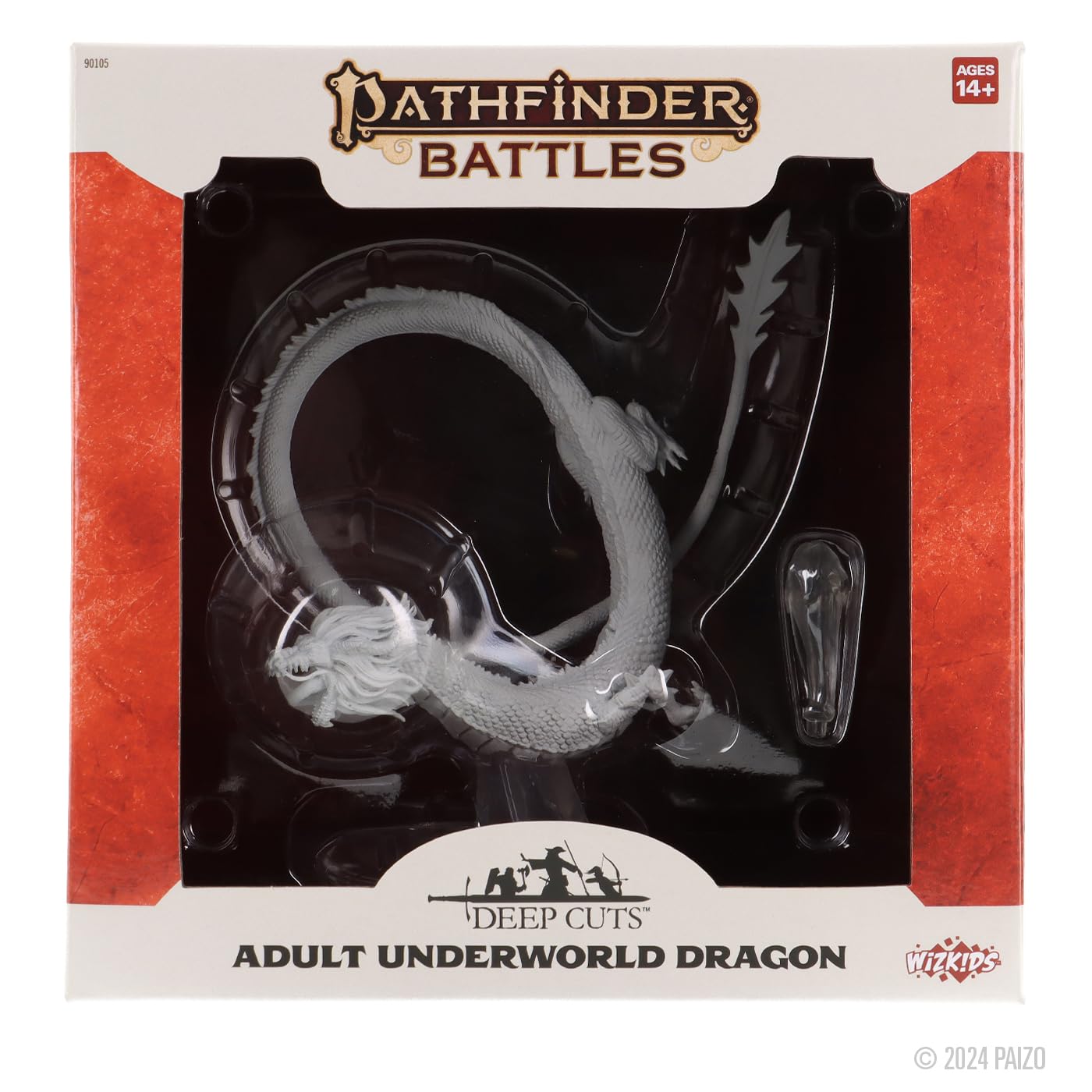 Pathfinder Battles Paintable Miniature - Adult Underworld Dragon by WizKids 5