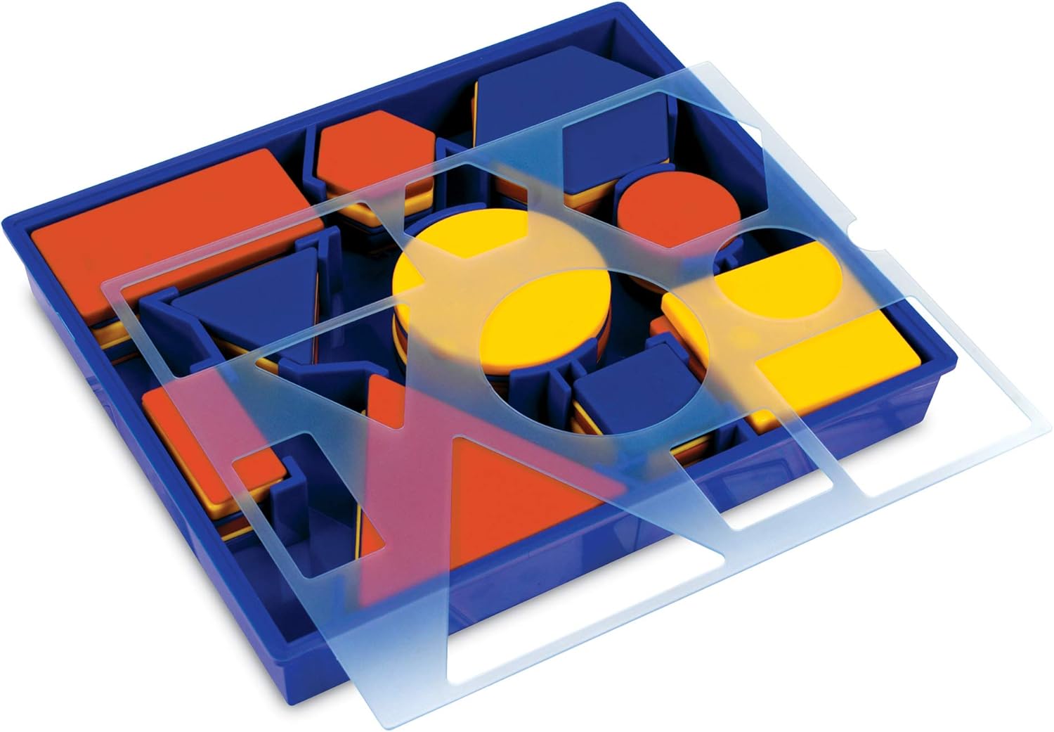 Learning Resources Attribute Blocks Set - Educational Math Playset for Ages 5-9 4