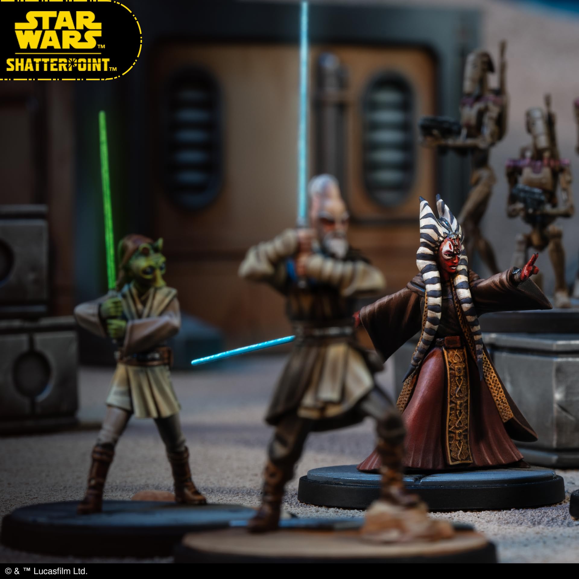 Atomic Mass Games Star Wars Shatterpoint: Wisdom of the Council Squad Pack 7