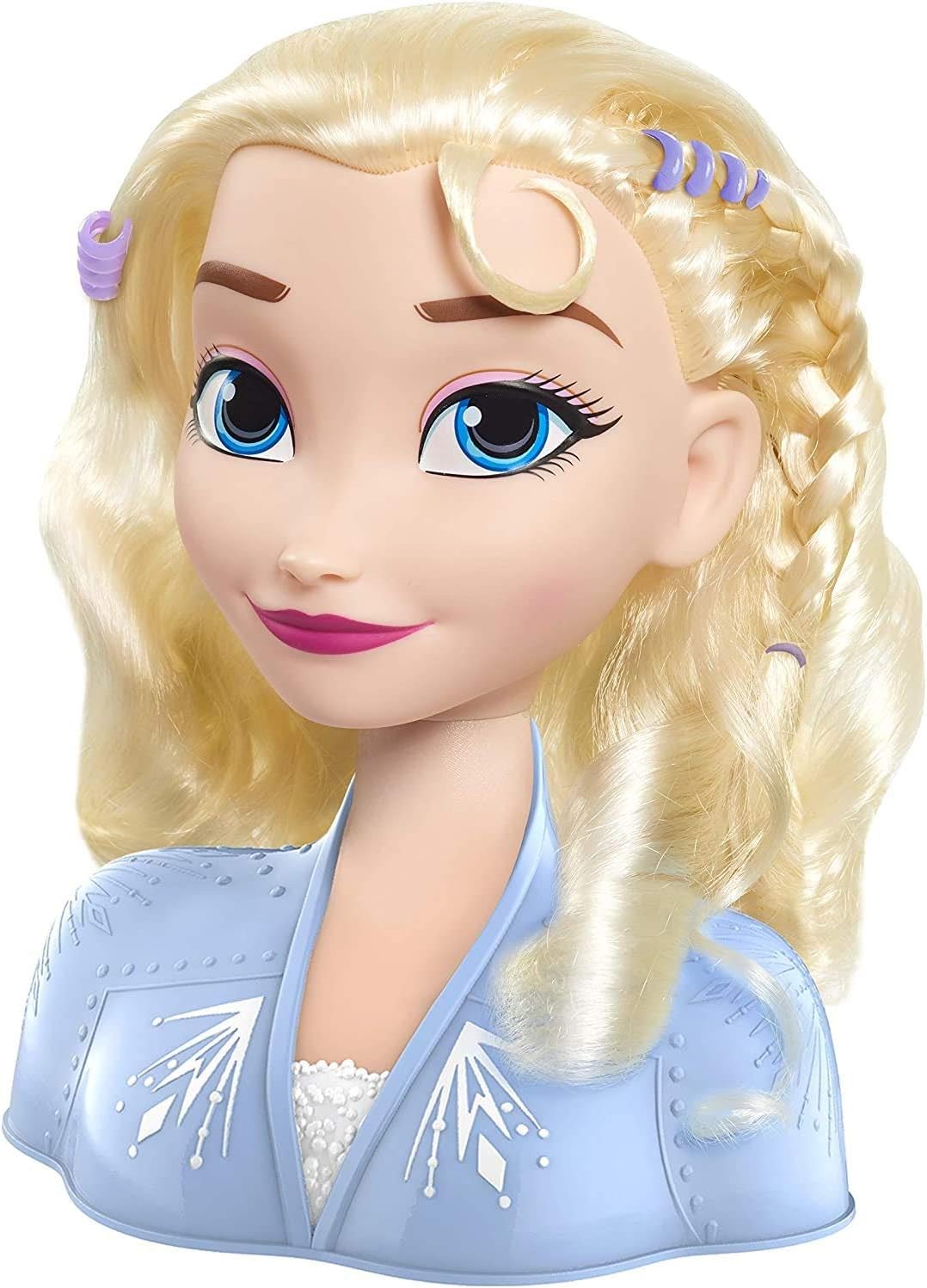 Disney Frozen 2 Elsa Styling Head with 13 Accessories - Doll Playset for Kids 3+ 1