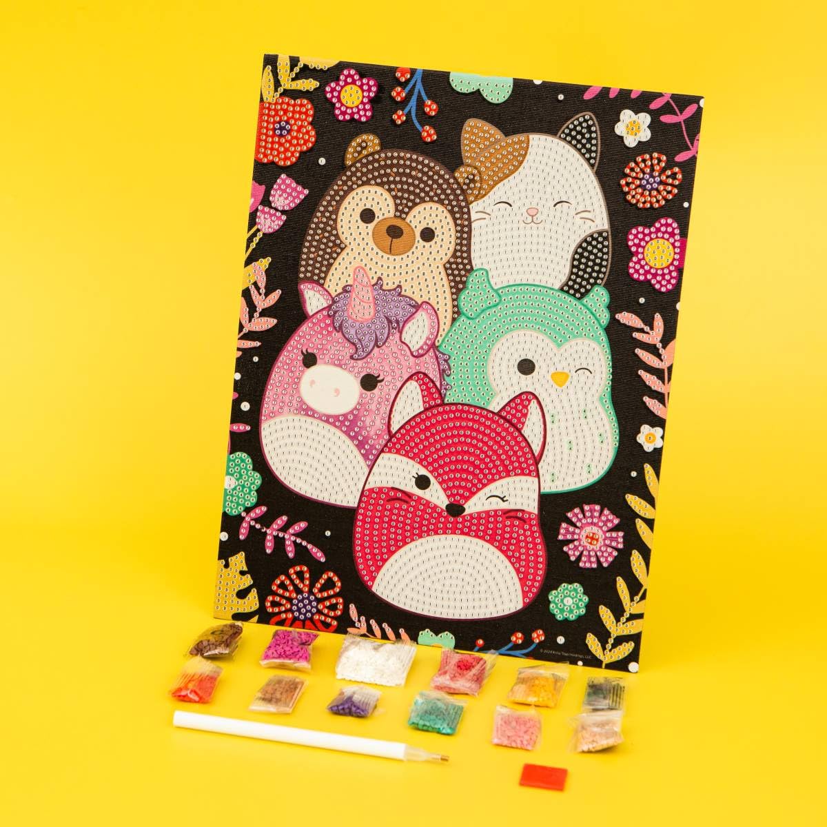 Curious Universe Squishmallows Crystal Creations Activity Set | 3,258 Crystals | Ages 8-12 7