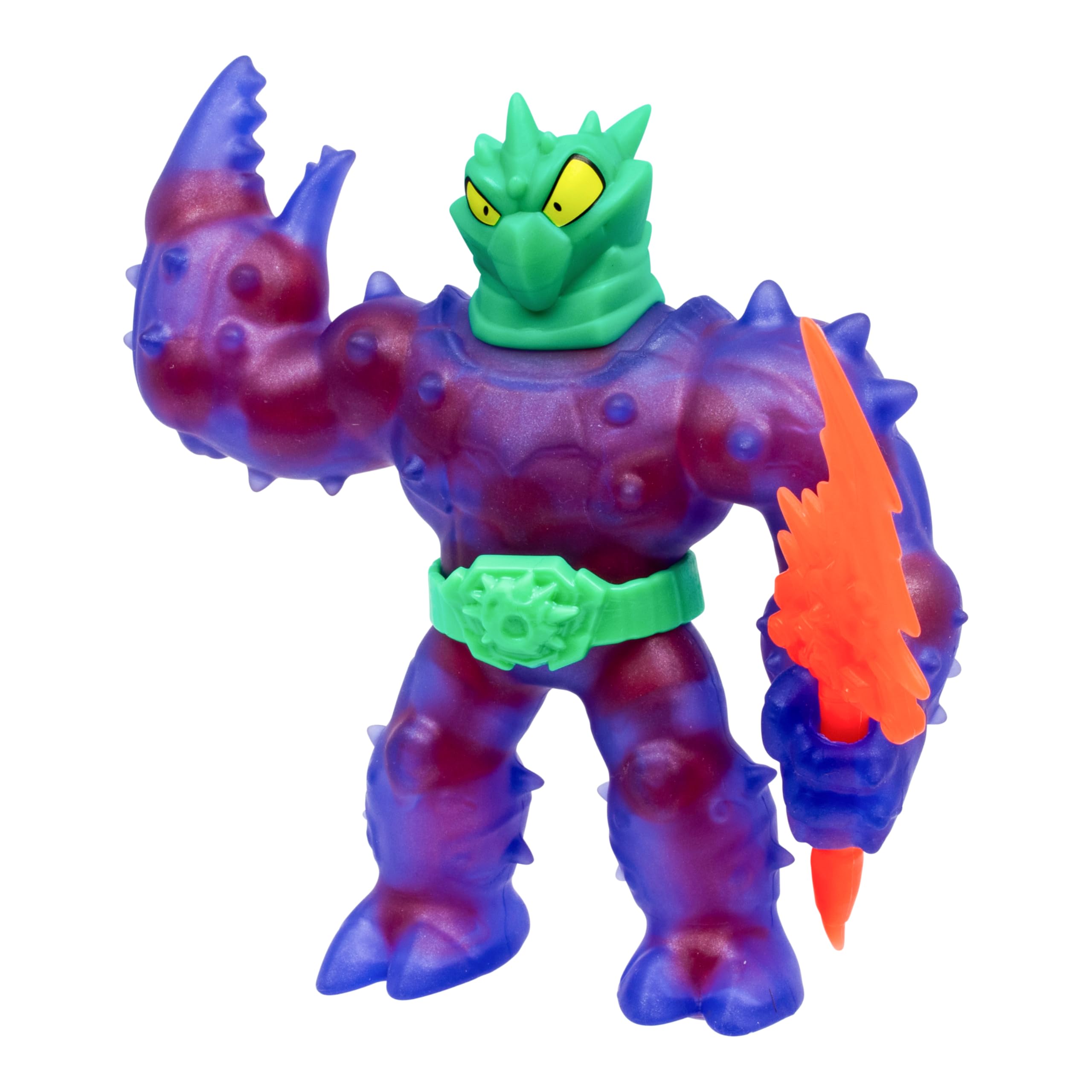 Heroes of Goo Jit Zu Meteor Madness Battle Cacticus Action Figure | Stretches to 3x Size | Thunder Spear Accessory 4