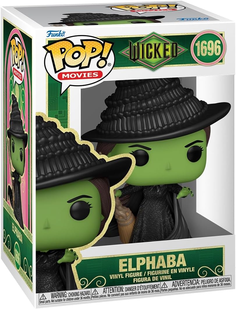 Funko Pop! Movies: Wicked - Elphaba Vinyl Figure 79747 1